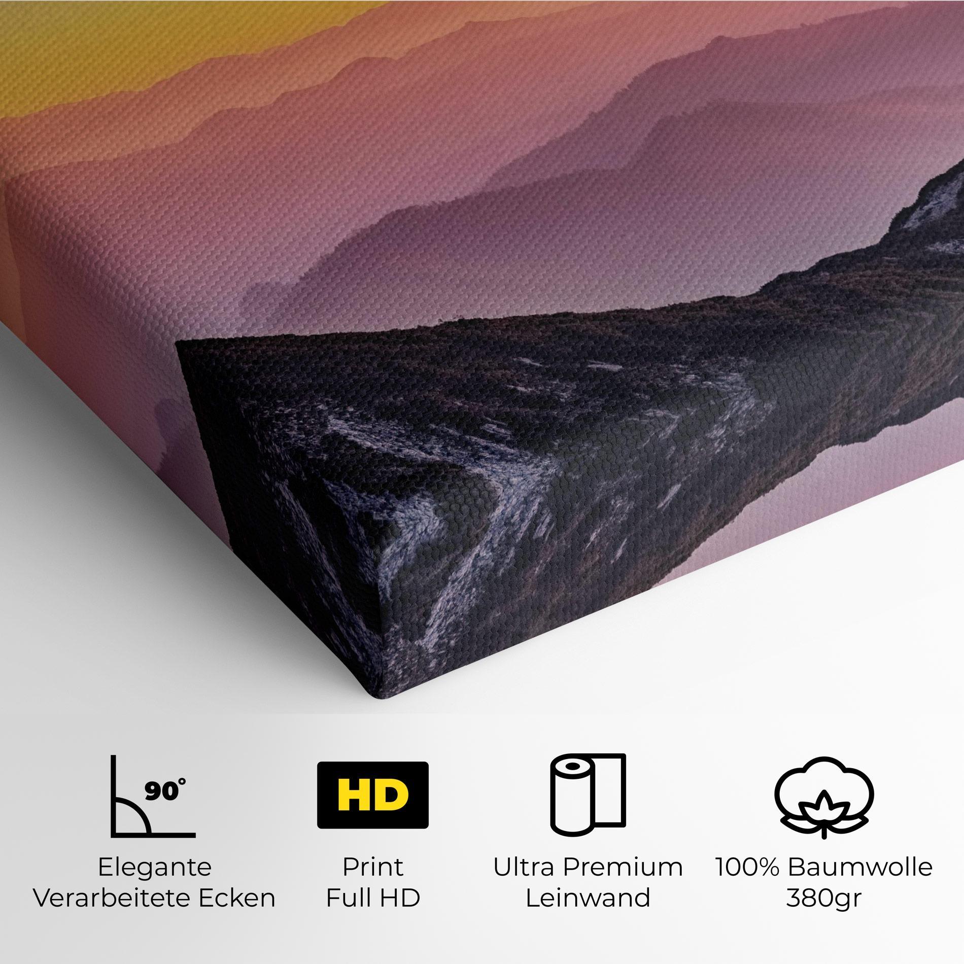 Leinwandbild Pink Mist mockup 4