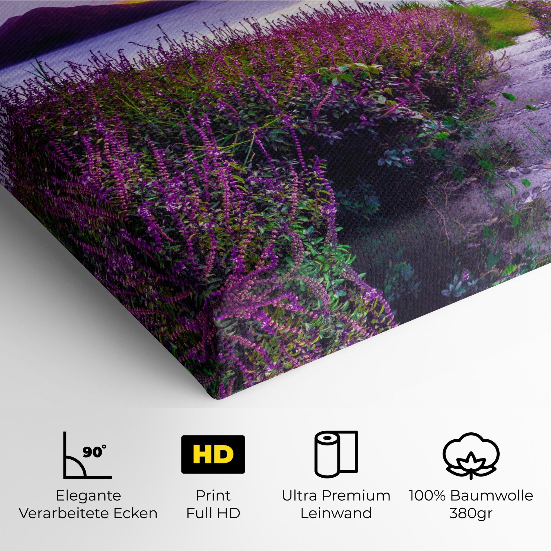 Leinwandbild Purple Lake mockup 4