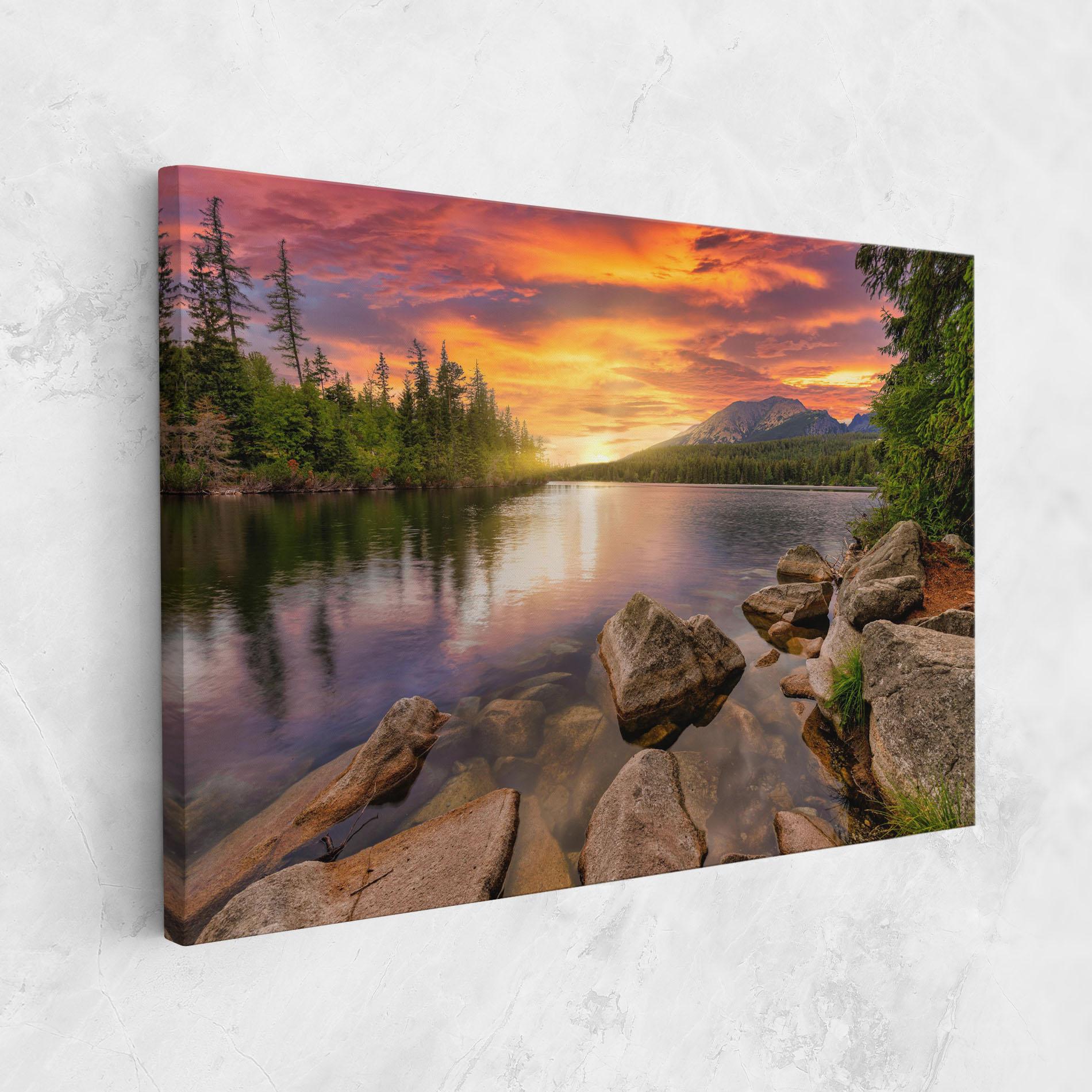 Leinwandbild Tatra View mockup 1