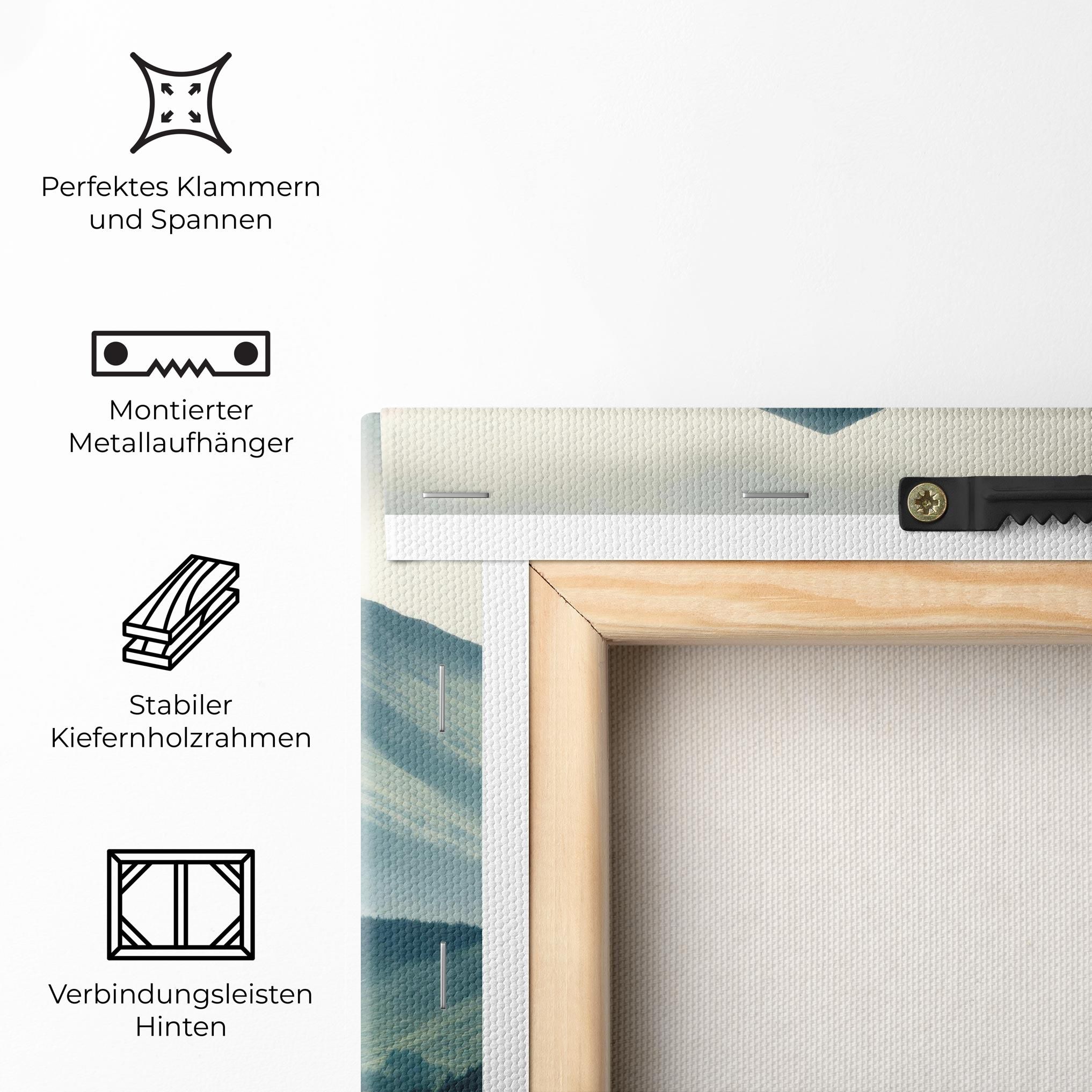 Amazing Foggy Mountain mockup 5