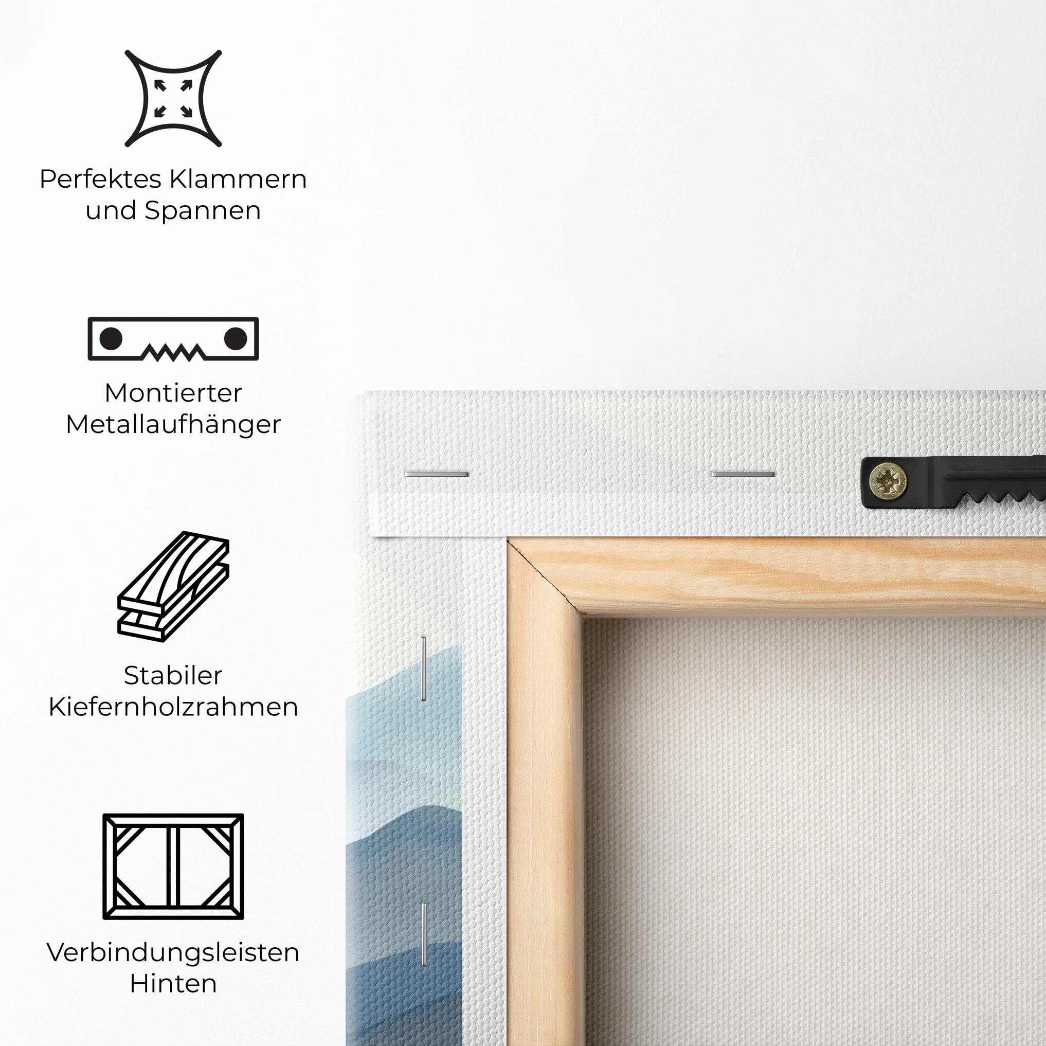 Blue Foggy Mountain mockup 5