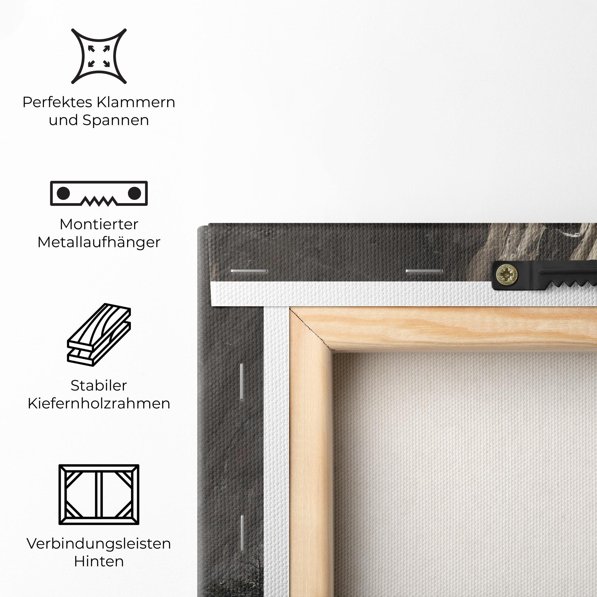 Leinwandbild Green Tree Mountain mockup 5