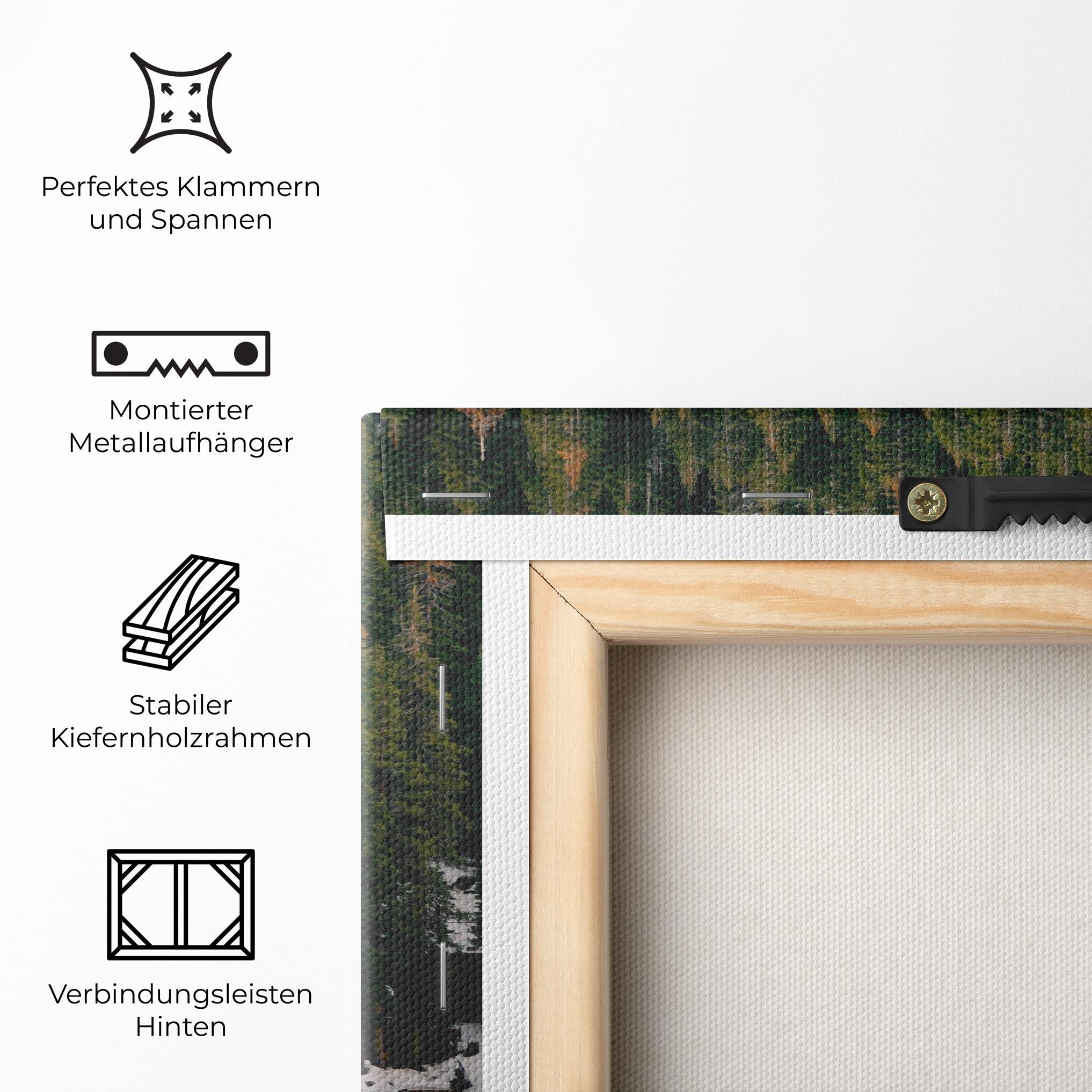 Leinwandbild Peacefull Place mockup 5