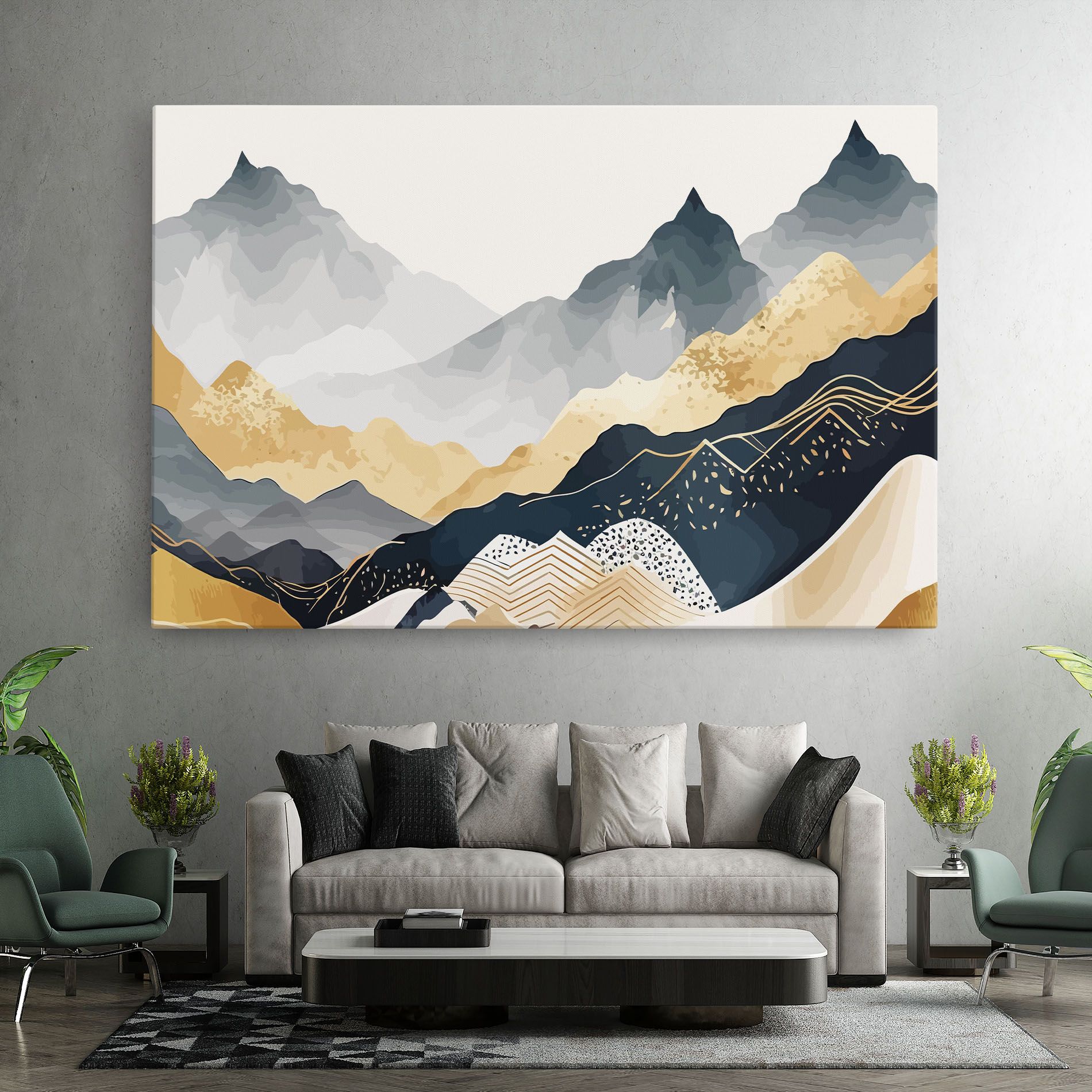 Blue Gold Mountain mockup 7