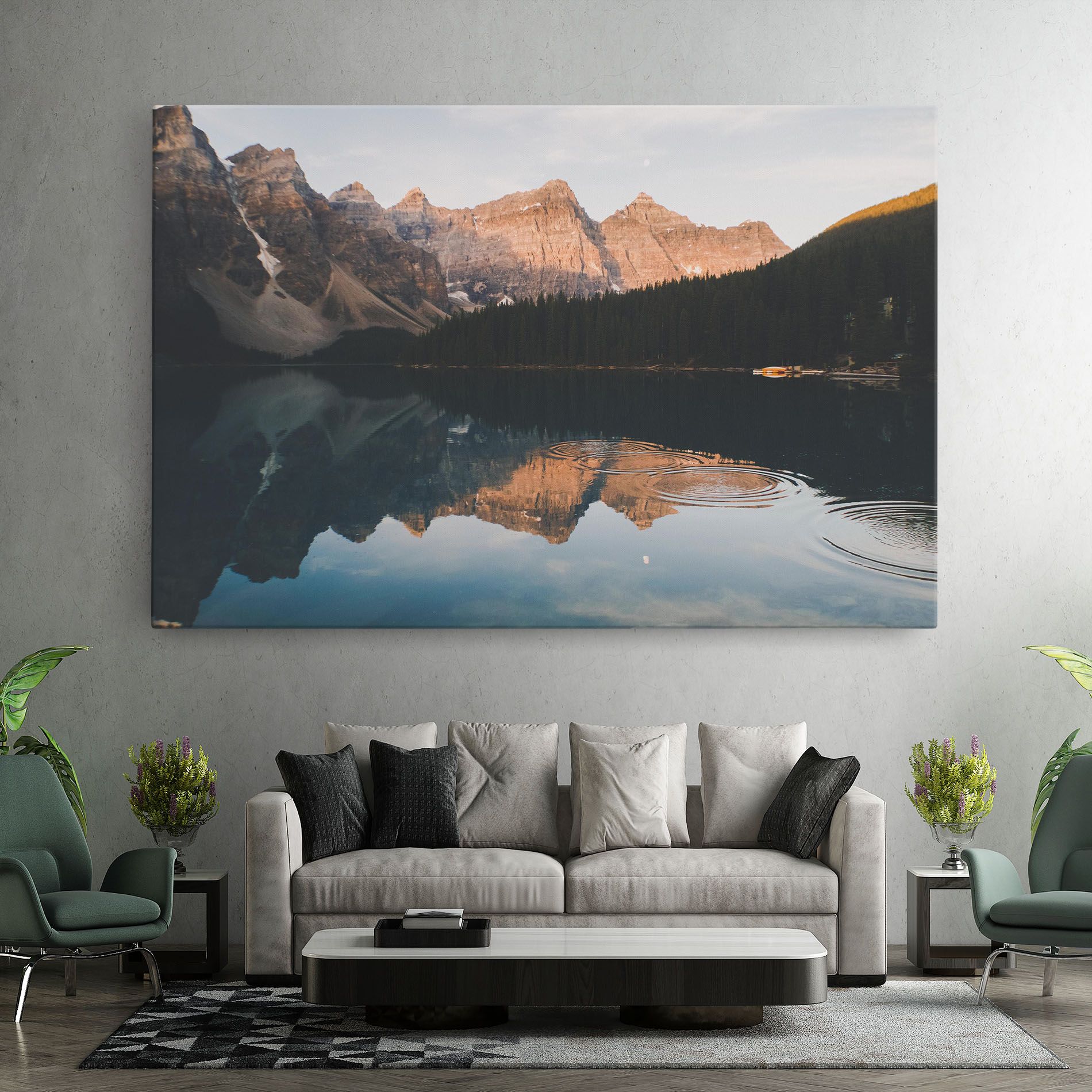 Brown Mountain Lake mockup 7