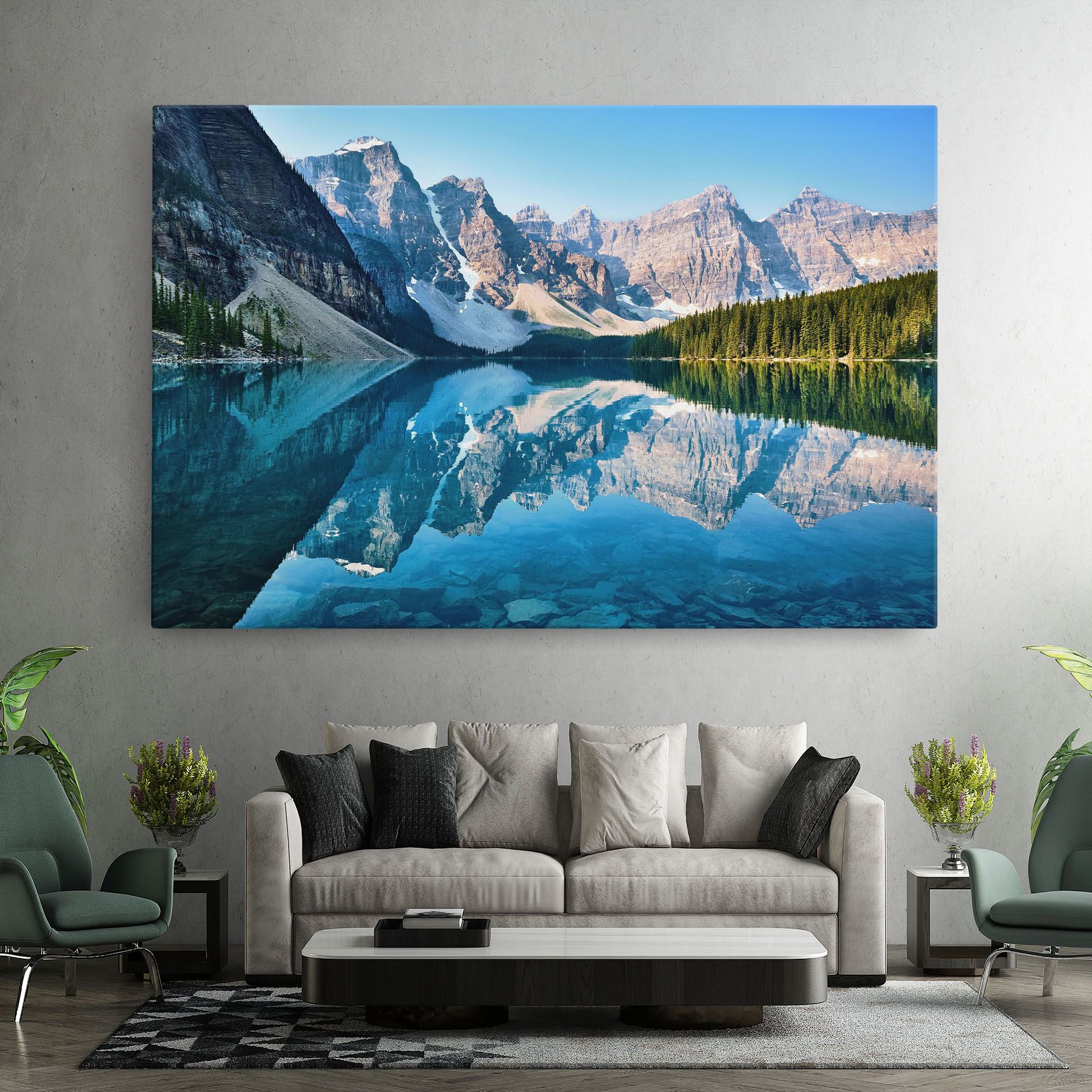 Mountain Crystal Lake mockup 7