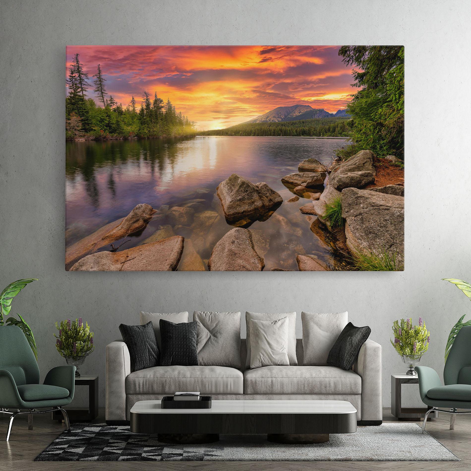 Leinwandbild Tatra View mockup 7