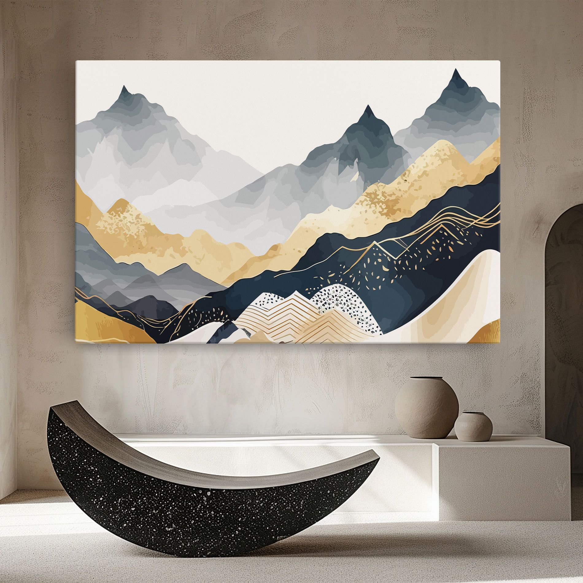 Blue Gold Mountain mockup 8