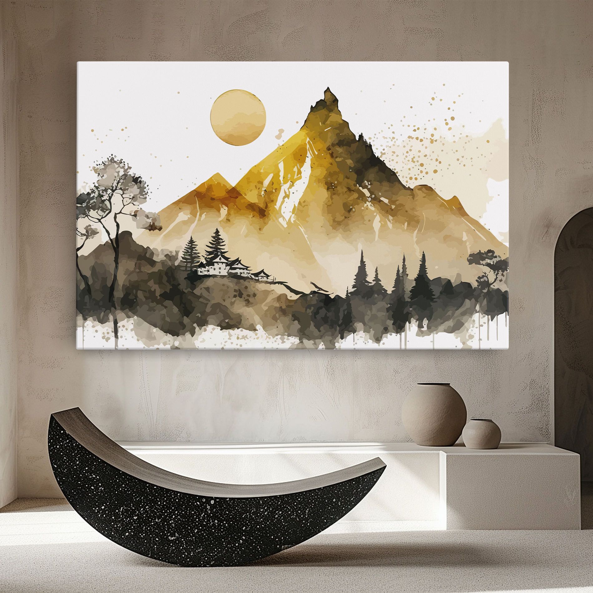 Gold Mountain Art mockup 8