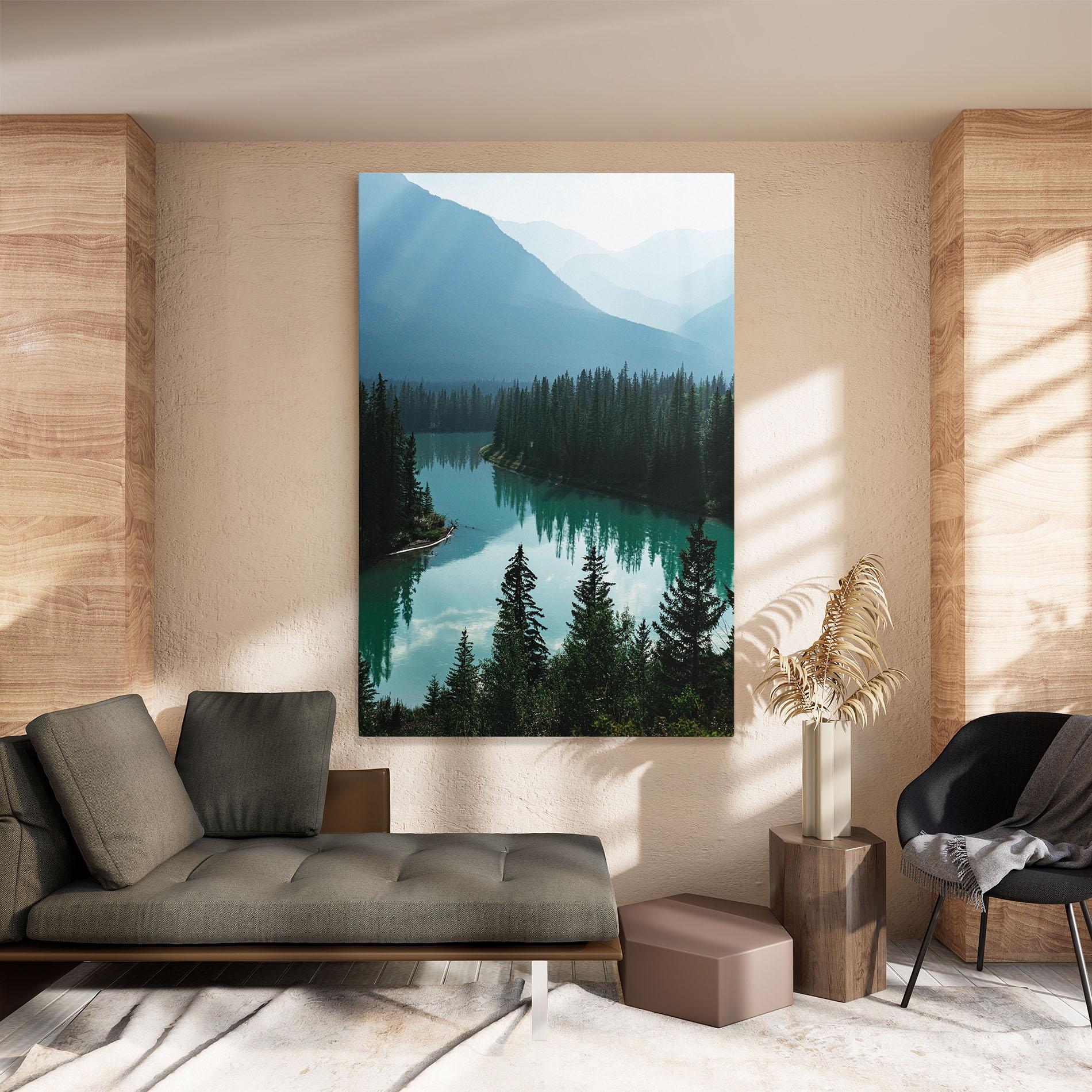 Leinwandbild Crystal Lake mockup 8