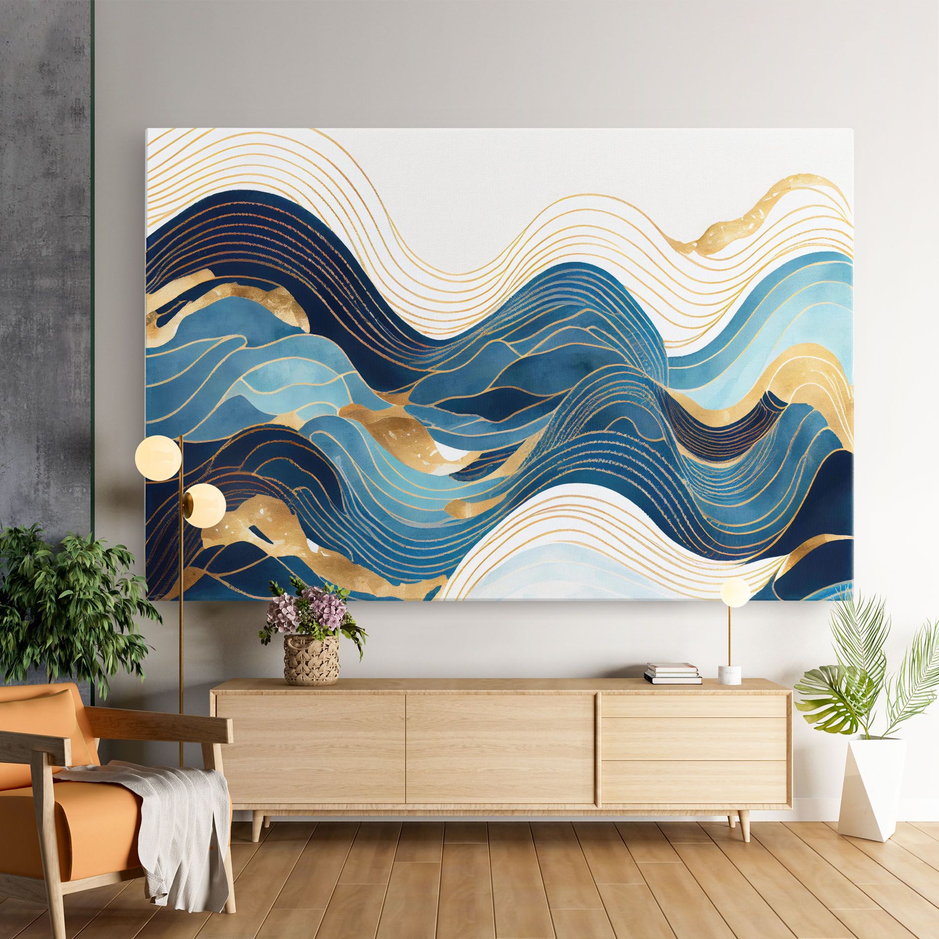 Blue Wave Mountain mockup 9