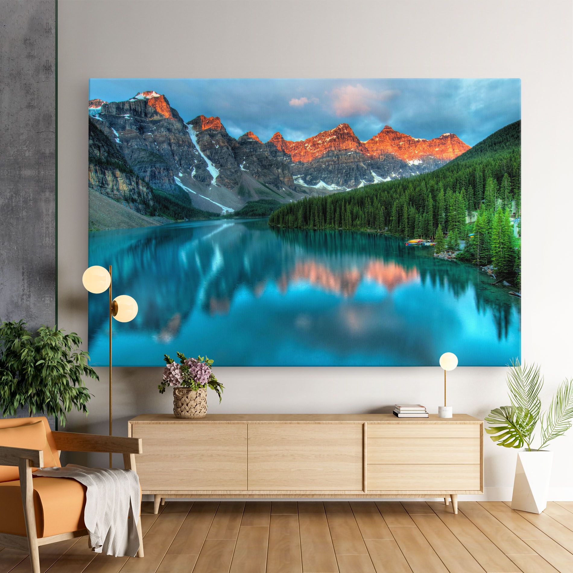 Lake Reflection mockup 9