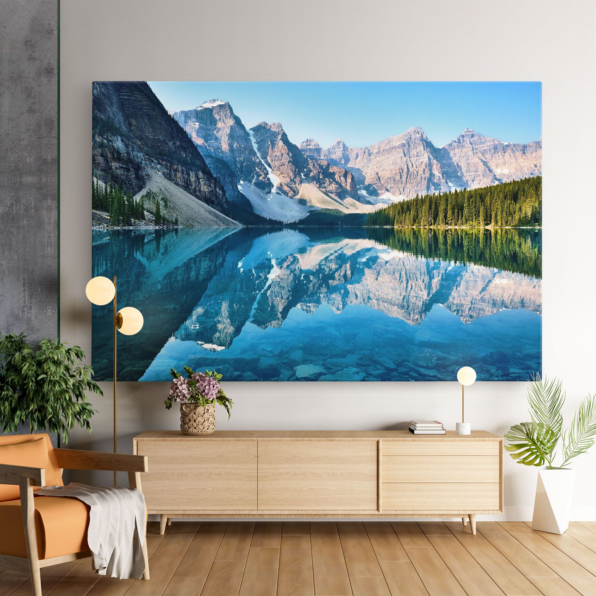 Mountain Crystal Lake mockup 9