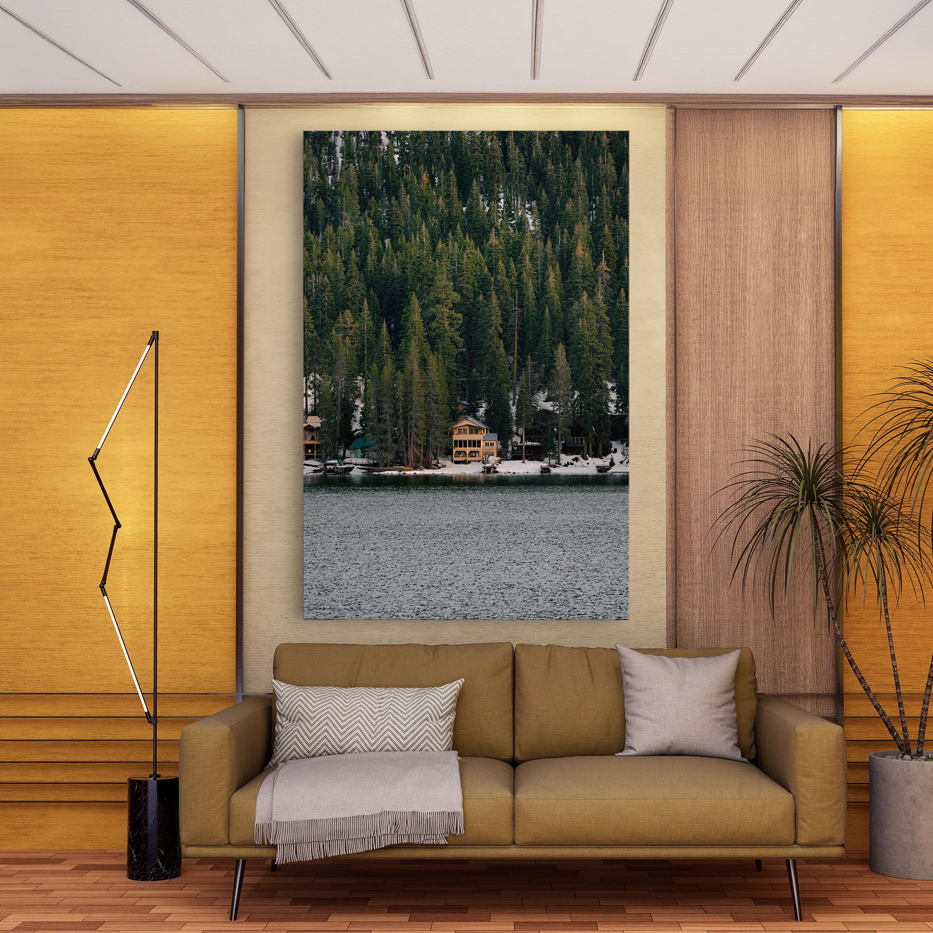 Leinwandbild Peacefull Place mockup 9
