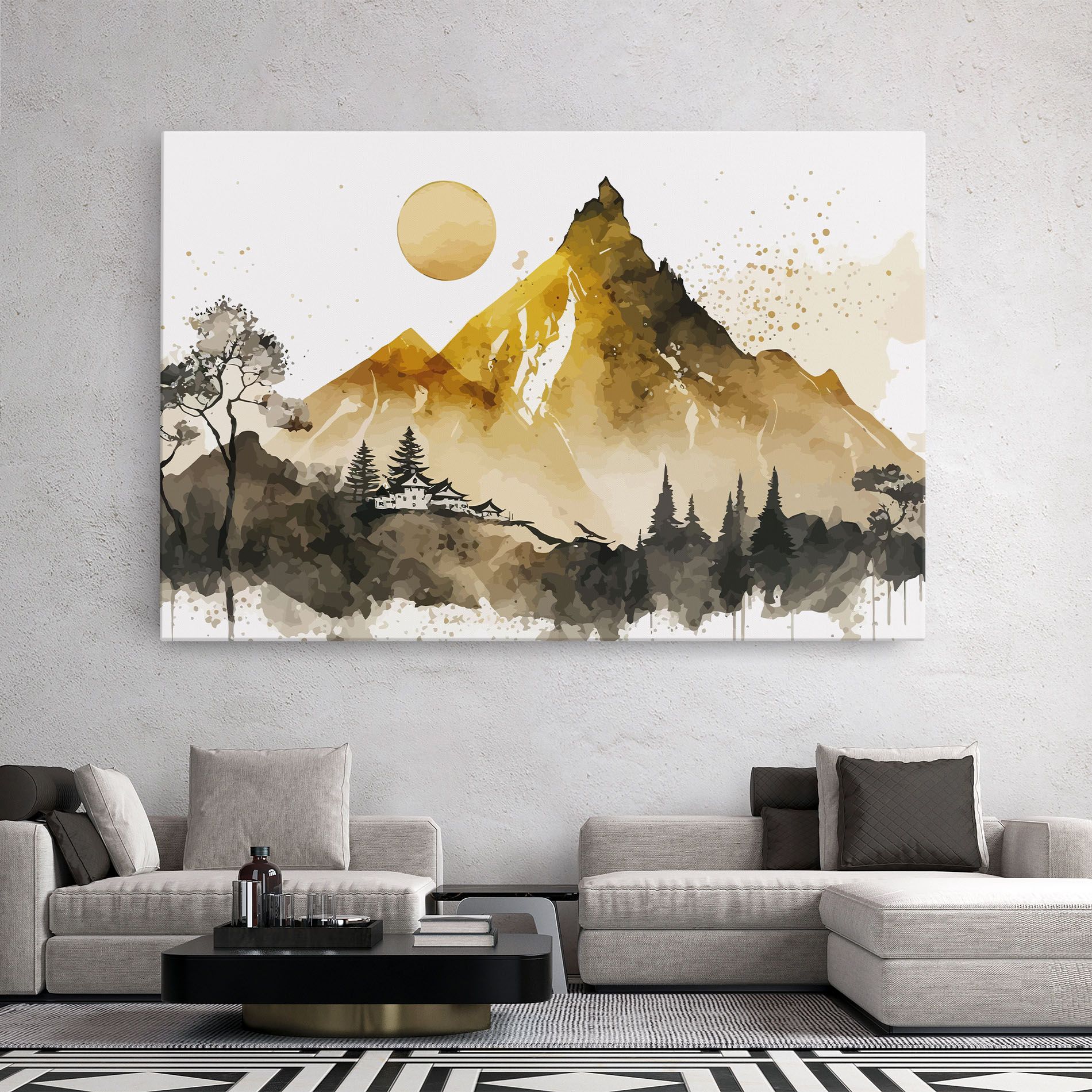 Gold Mountain Art mockup 2
