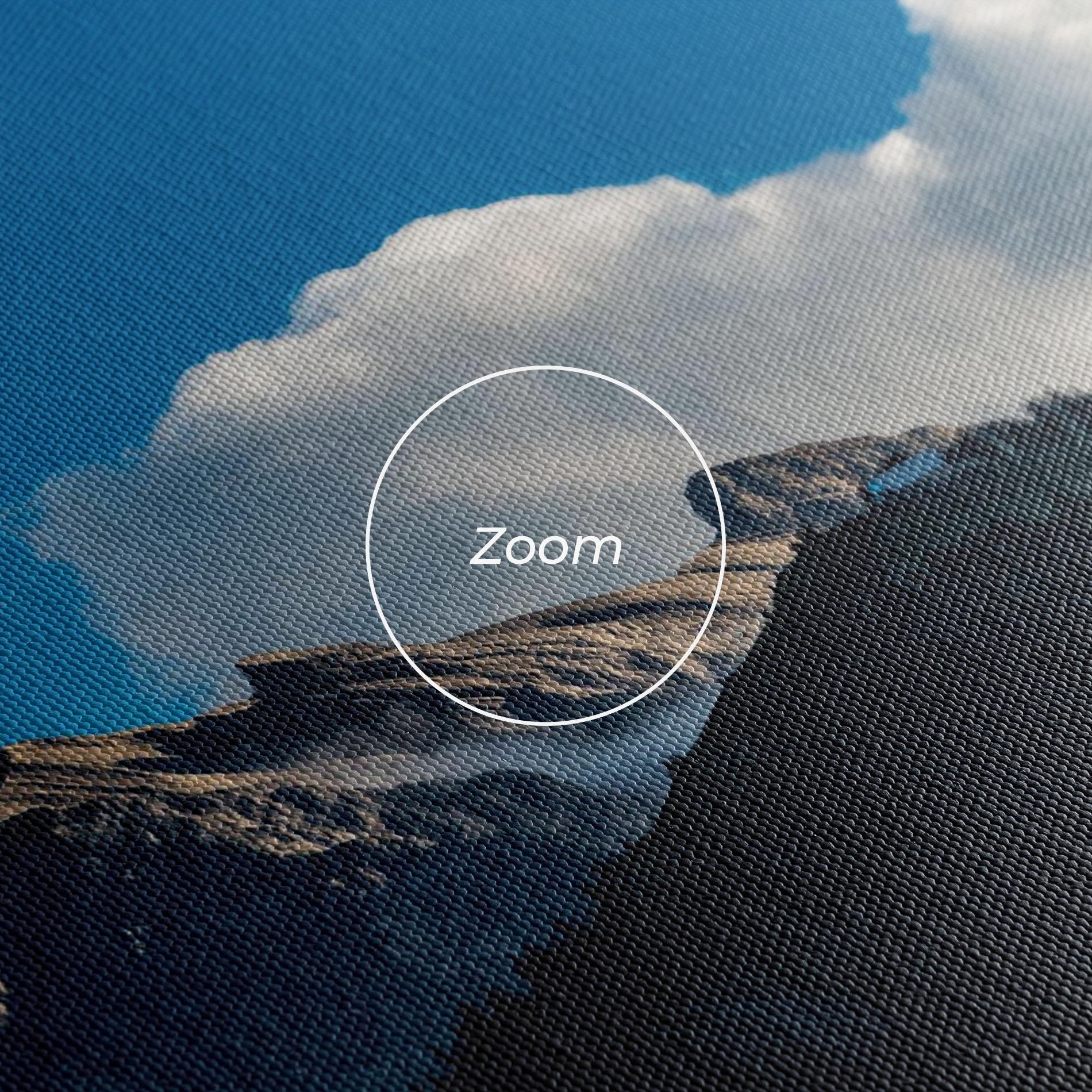 Leinwandbild Beautiful Mountain Cloud View mockup 3