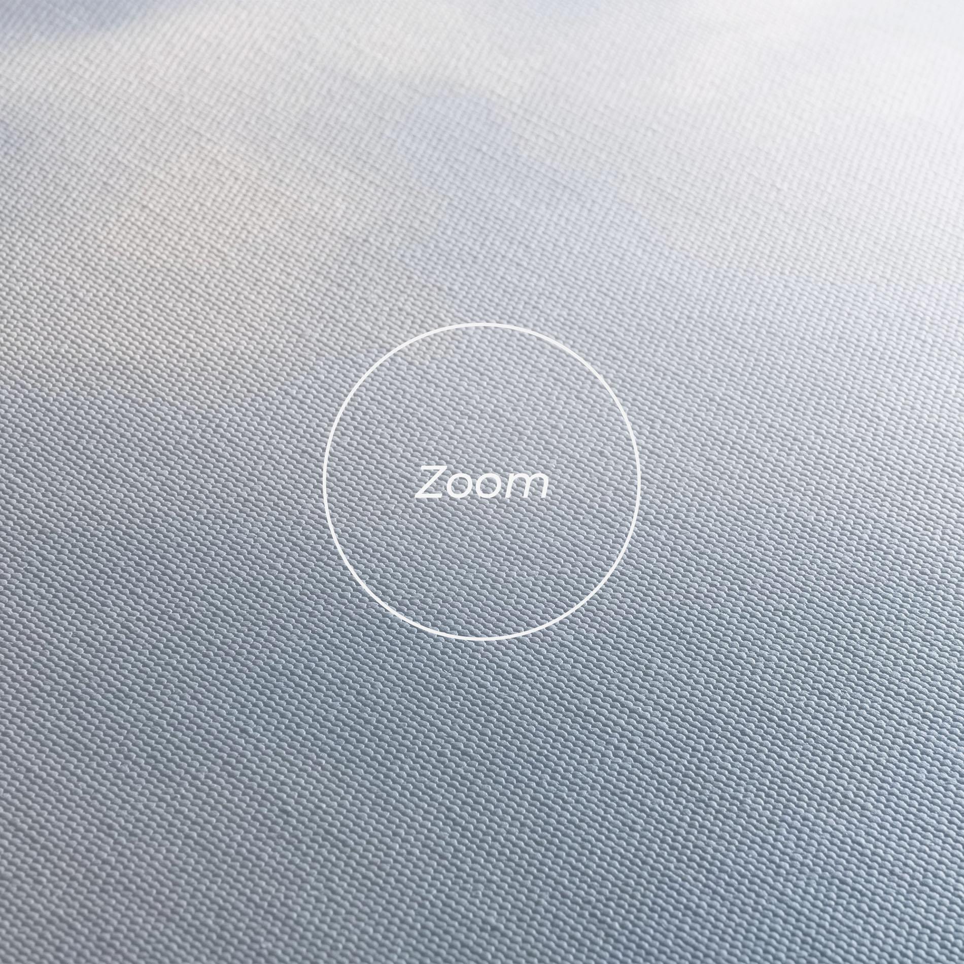 Leinwandbild Clouds Text White mockup 3