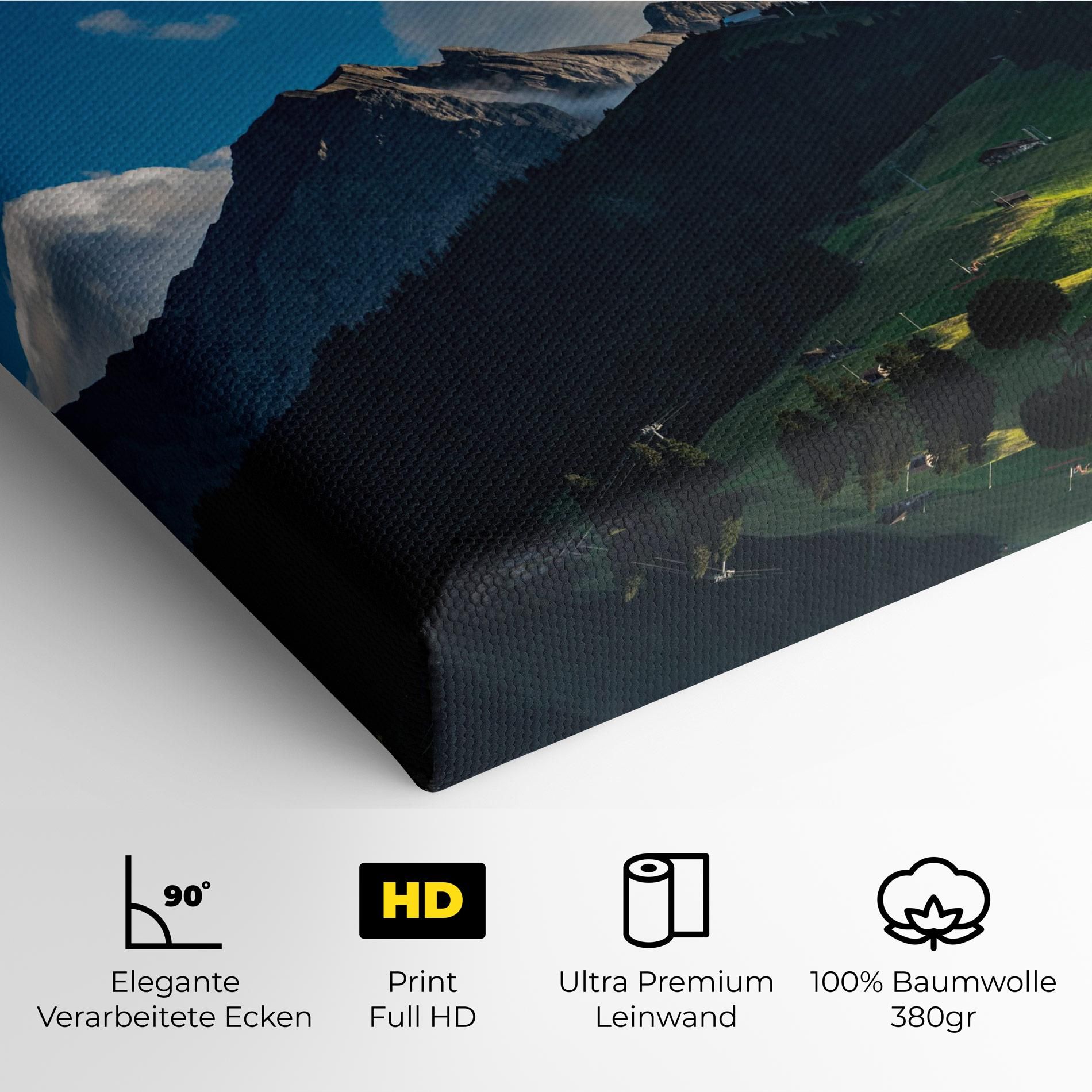 Beautiful Mountain Cloud View mockup 4