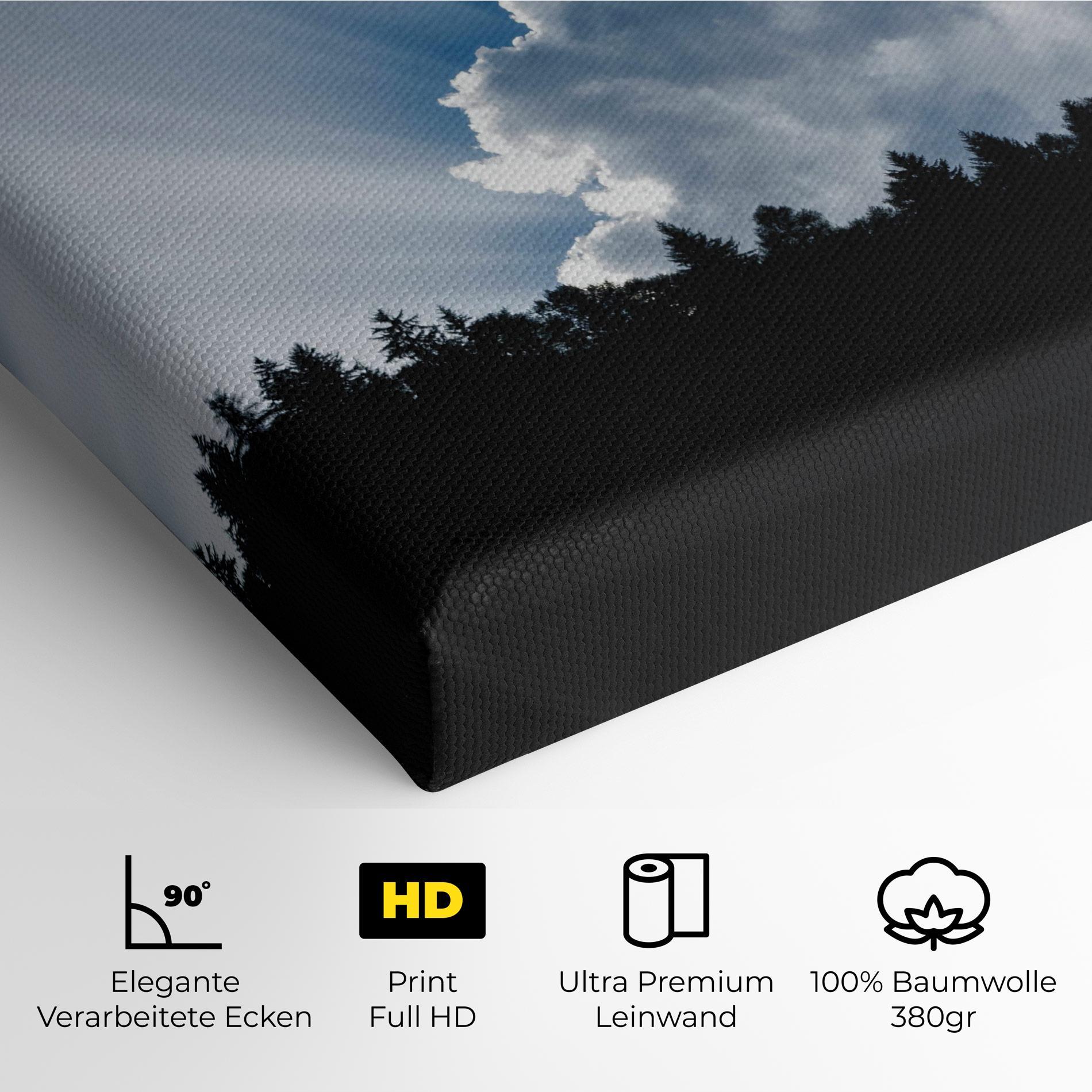 Leinwandbild Big White Cloud Light mockup 4