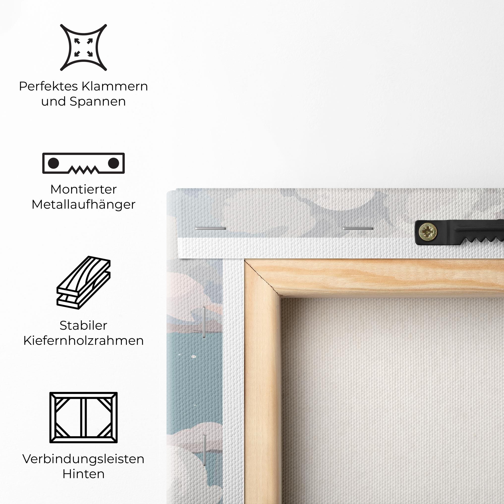 Cloud White Art mockup 5