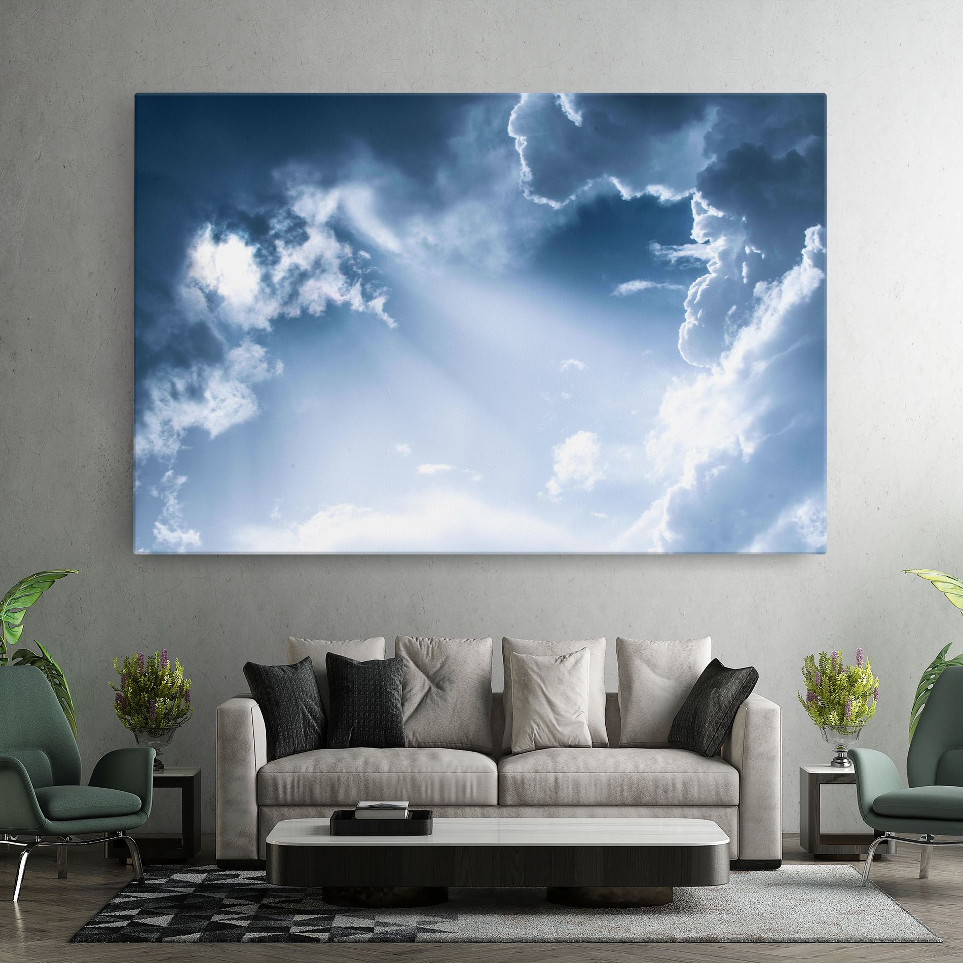 Dark Blue Sky mockup 7