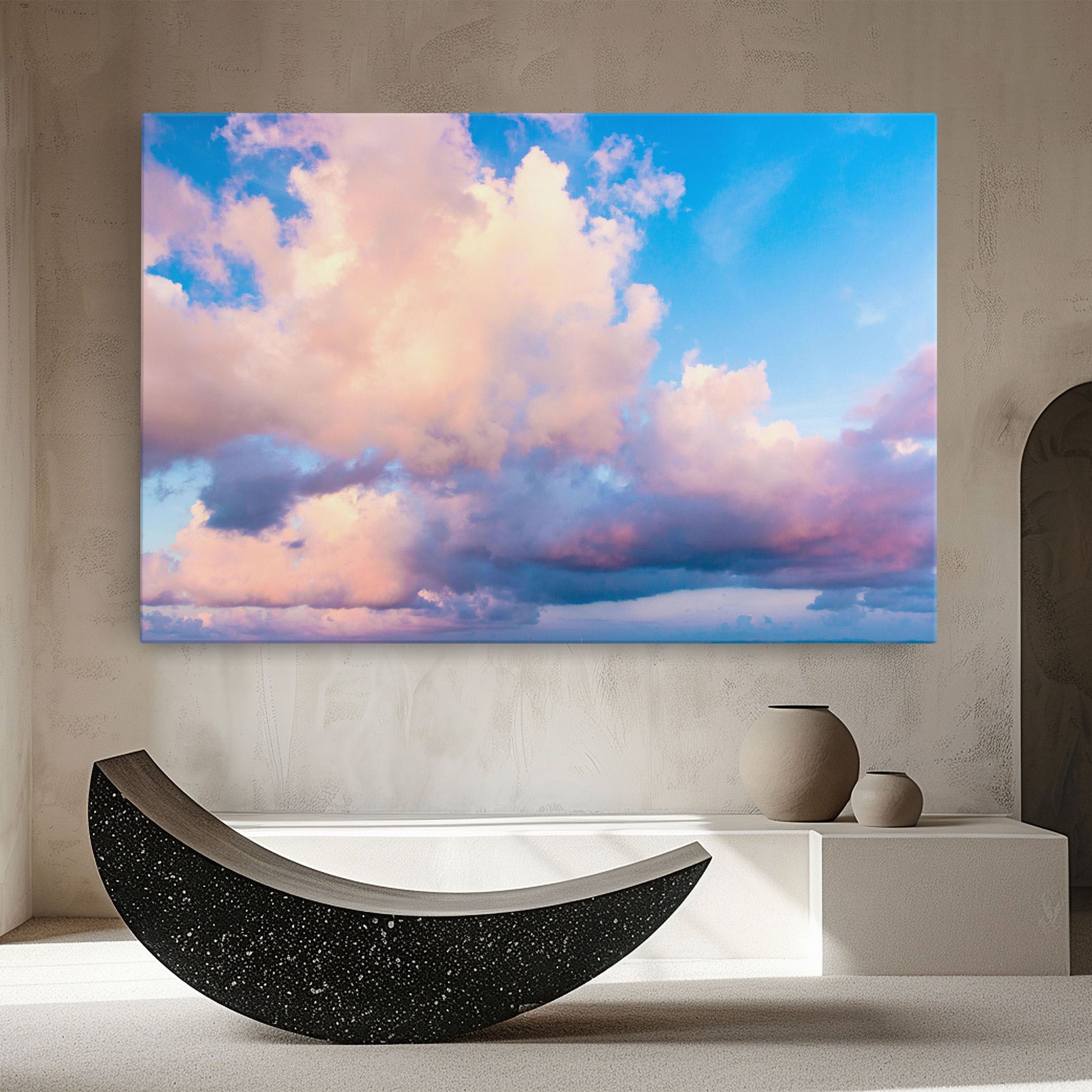 Dreamy Pink Clouds mockup 8
