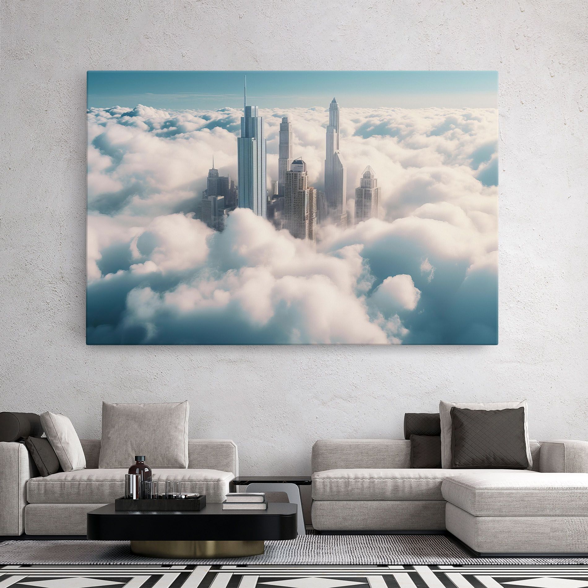 City Above Clouds mockup 2