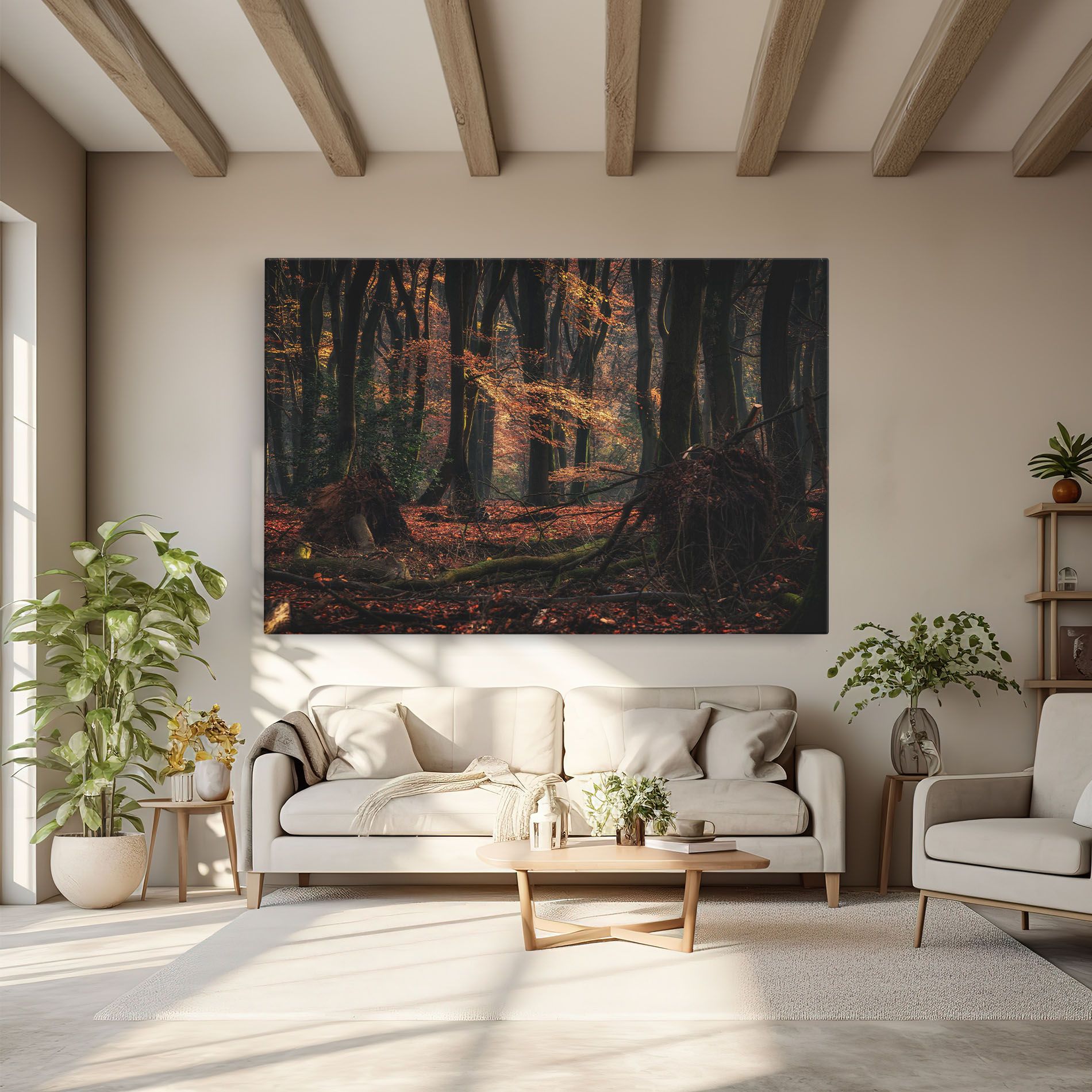 Autumn Forest Trees mockup 6
