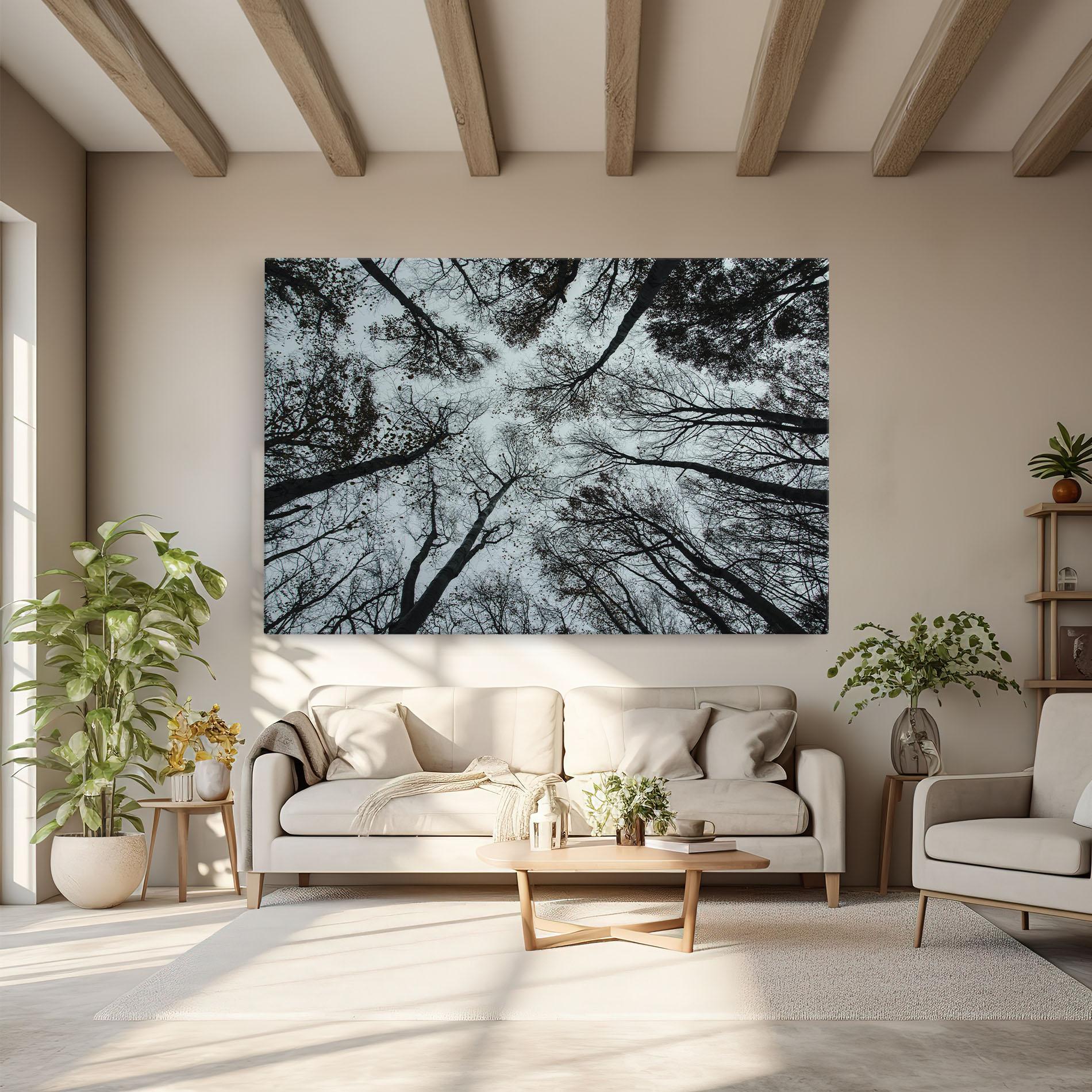 Leinwandbild Trees Touching mockup 6