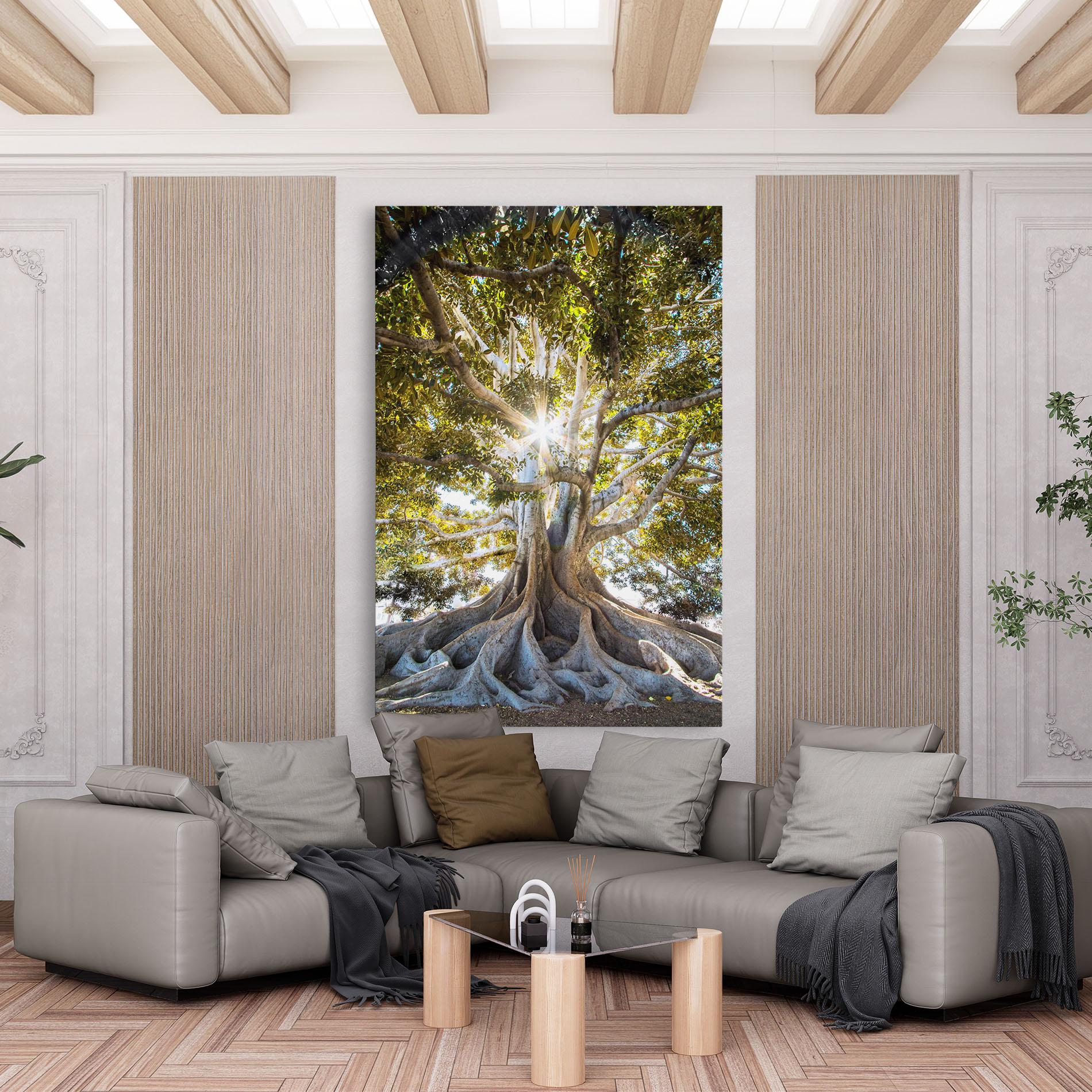 Leinwandbild Big Old Tree mockup 6
