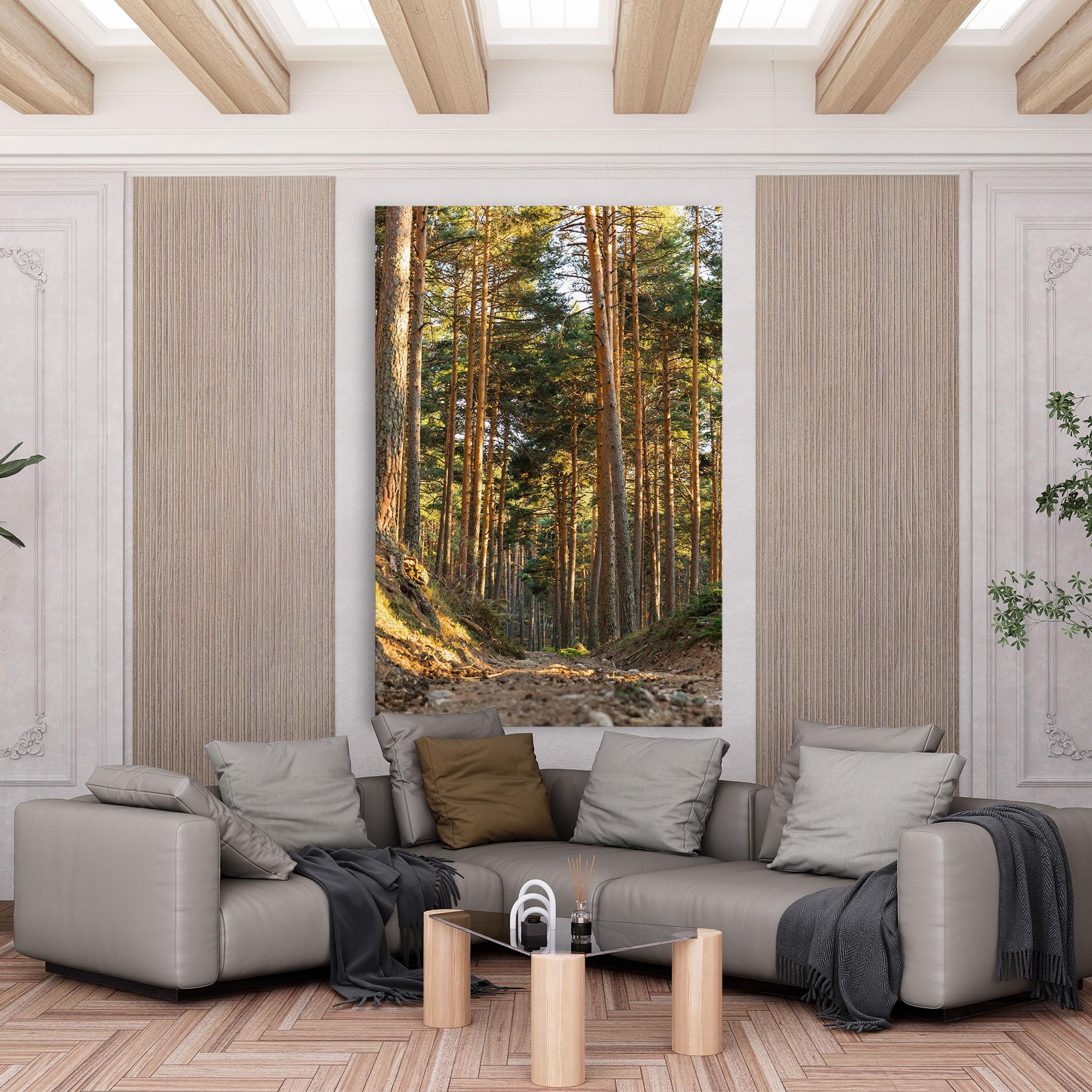 Leinwandbild Big Trees Forest mockup 6