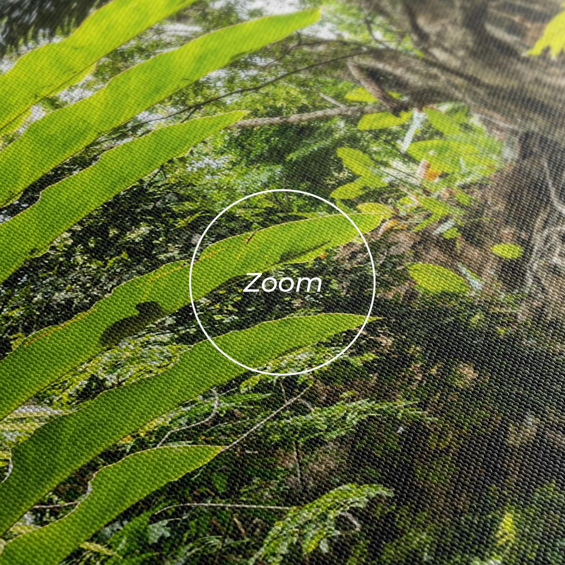 Leinwandbild Big Leaf Forest mockup 3