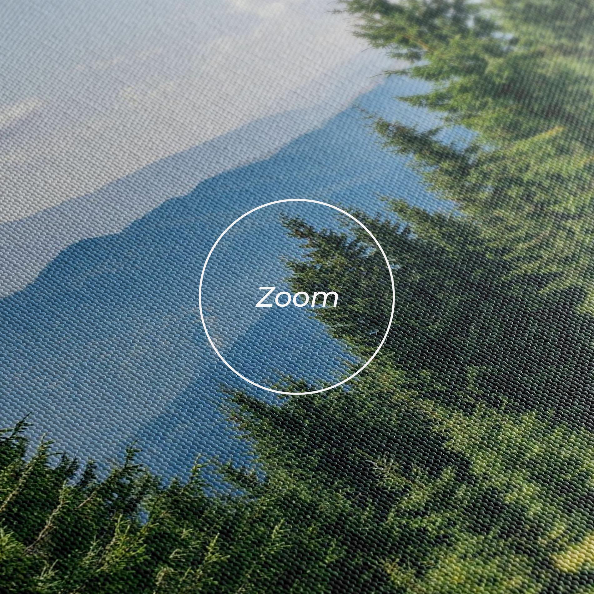 Leinwandbild Carpathian Mountain mockup 3