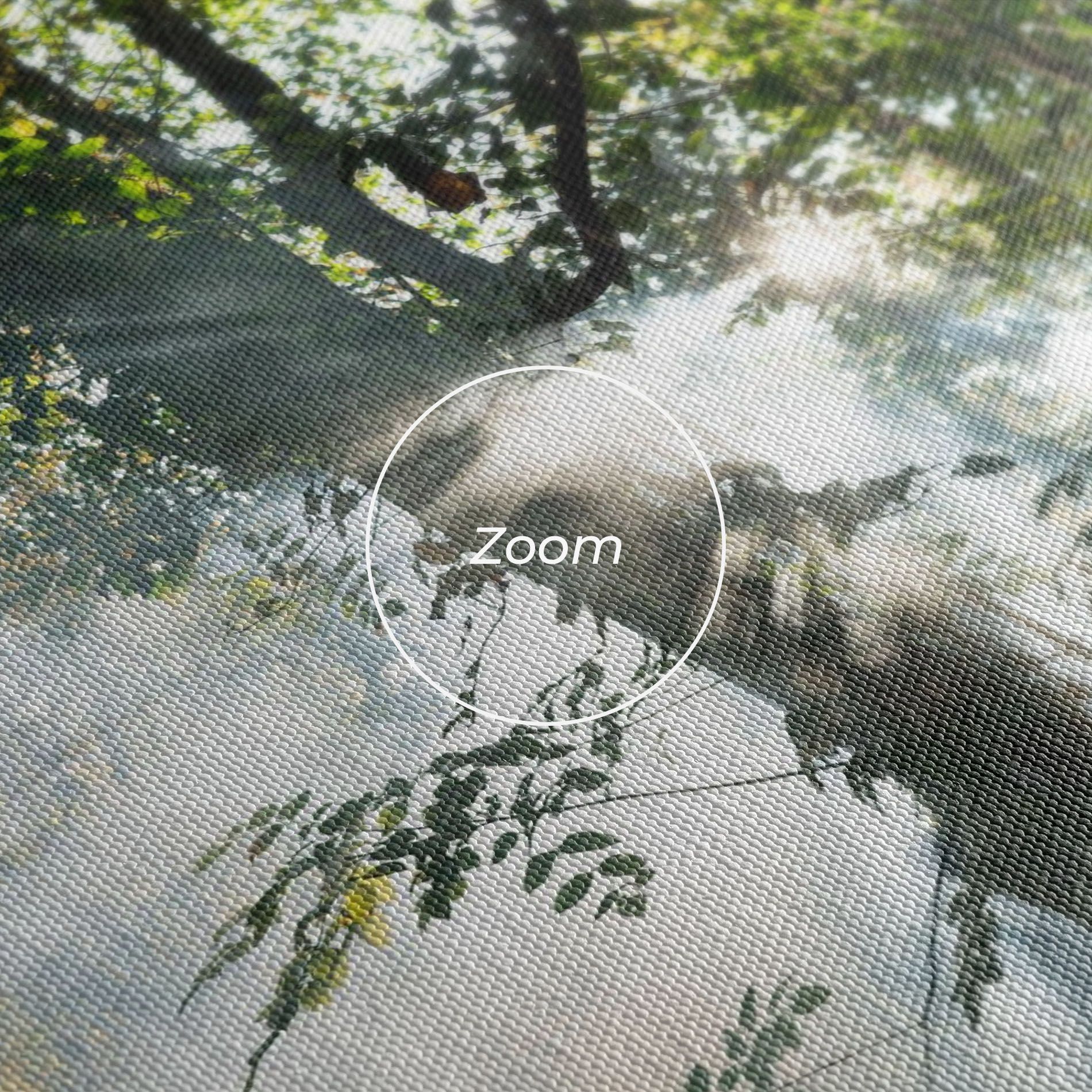 Foggy Light Forest mockup 3