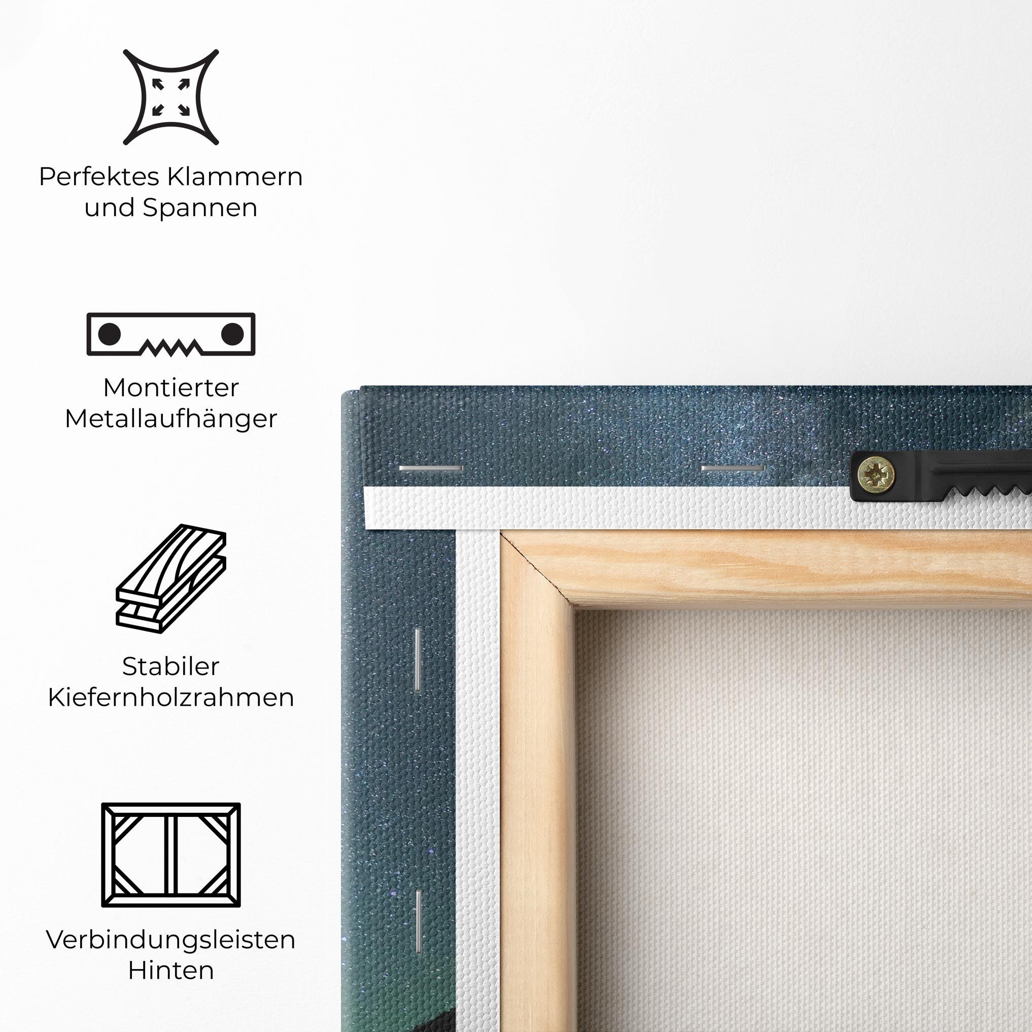 Leinwandbild Lake Stars mockup 5