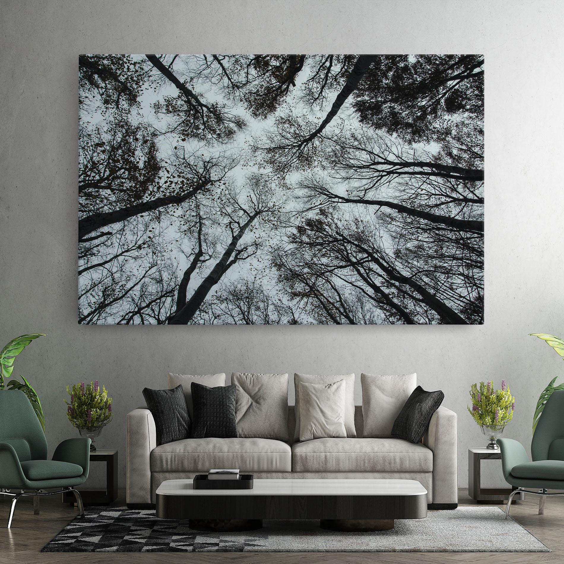 Leinwandbild Trees Touching mockup 7