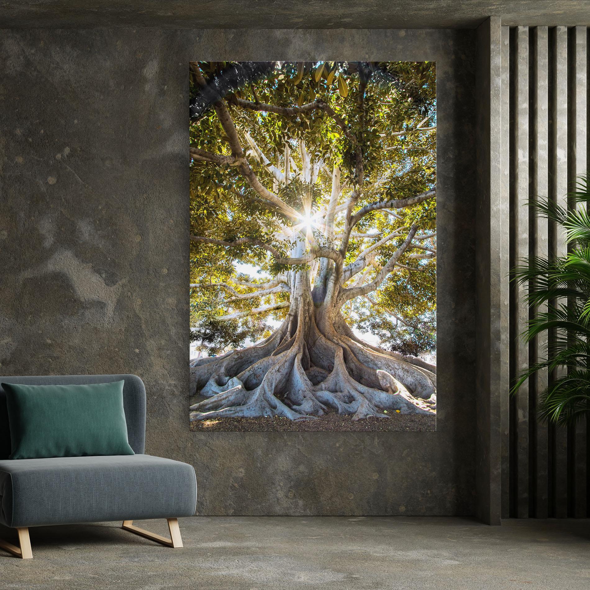 Leinwandbild Big Old Tree mockup 7