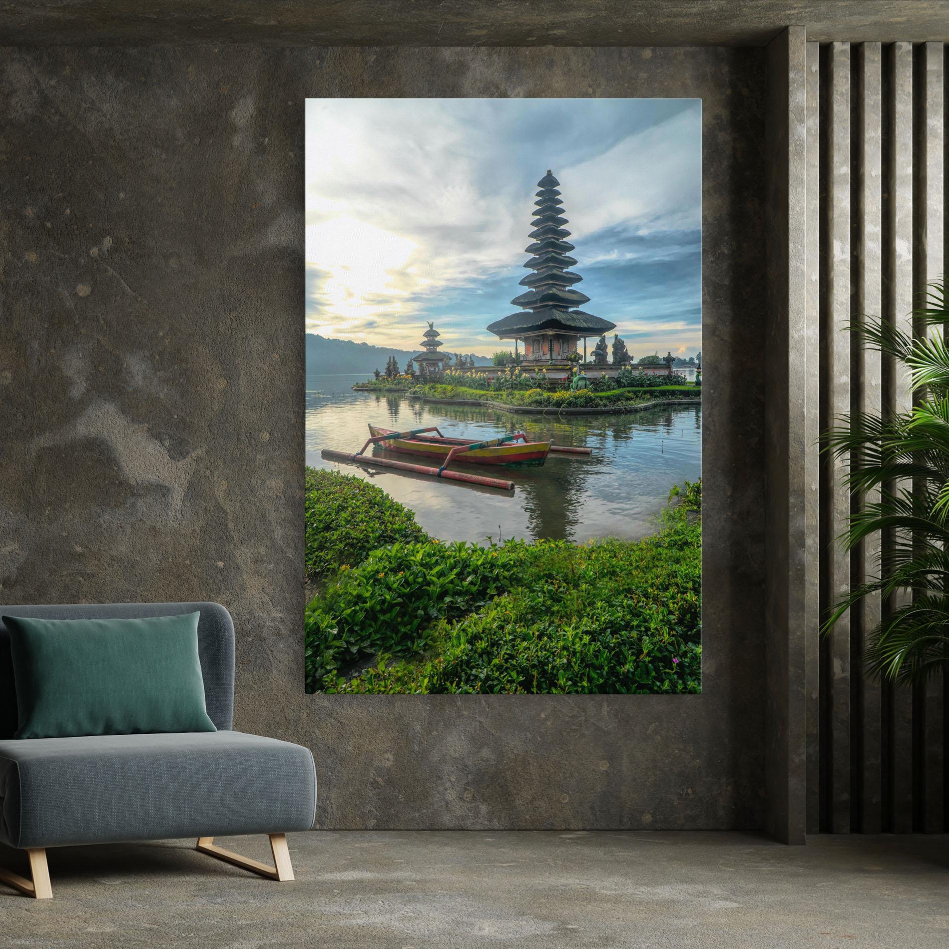 Leinwandbild Chinese Landscape mockup 7