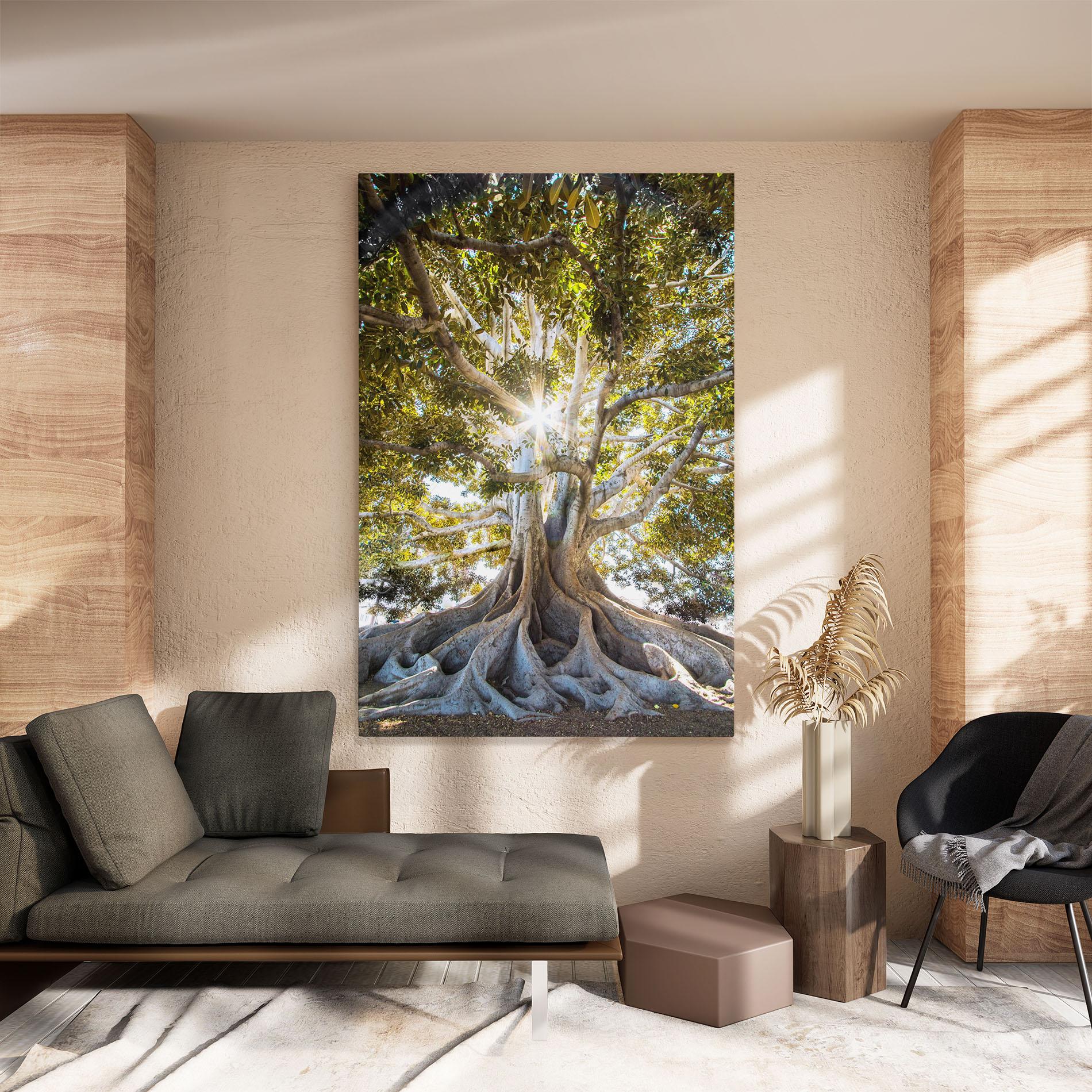 Leinwandbild Big Old Tree mockup 8