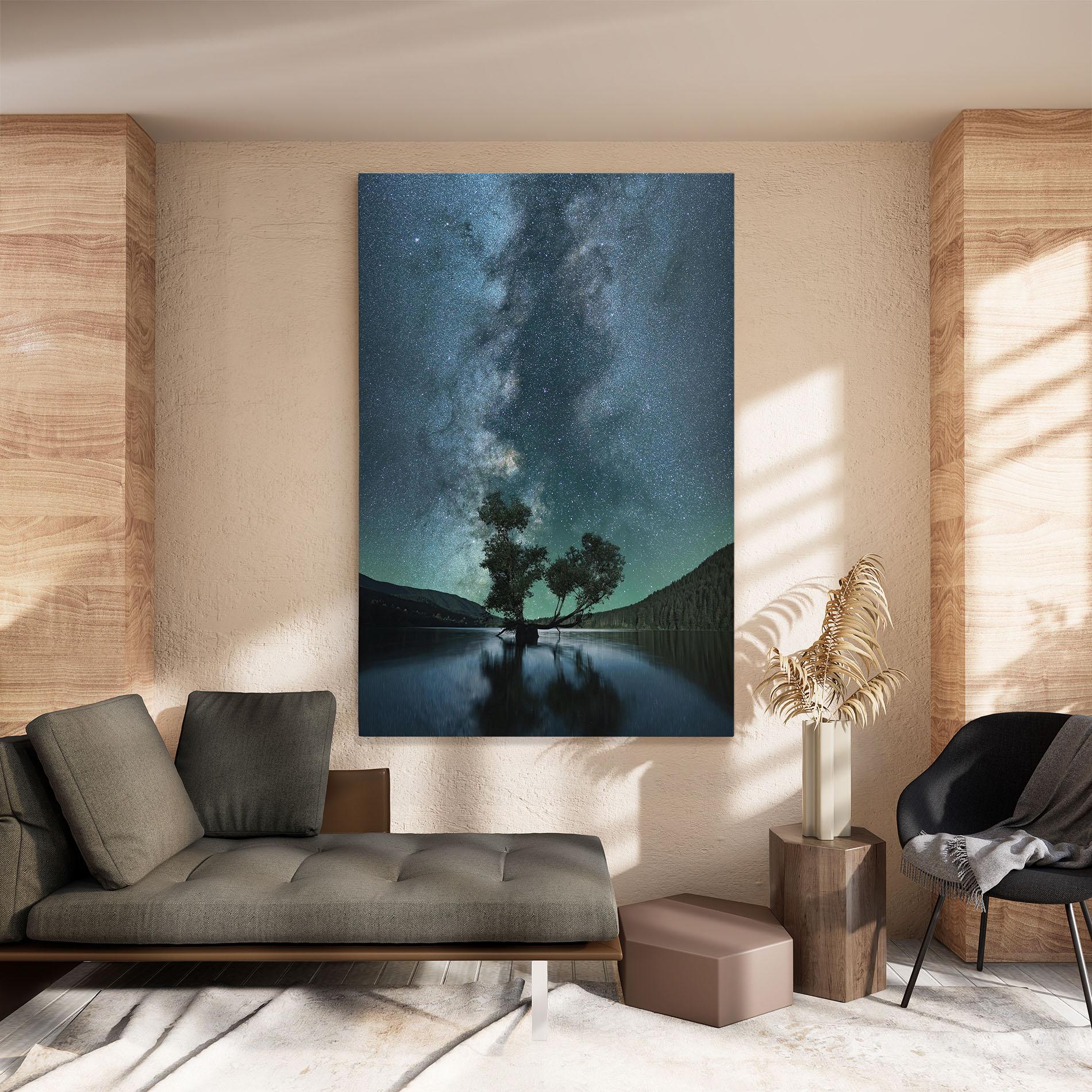 Leinwandbild Lake Stars mockup 8