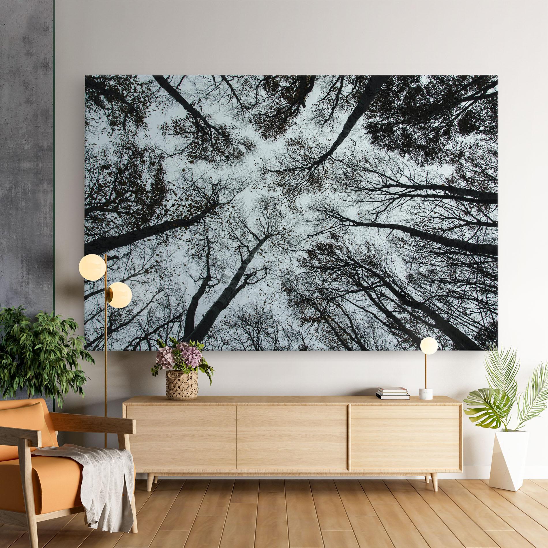 Leinwandbild Trees Touching mockup 9