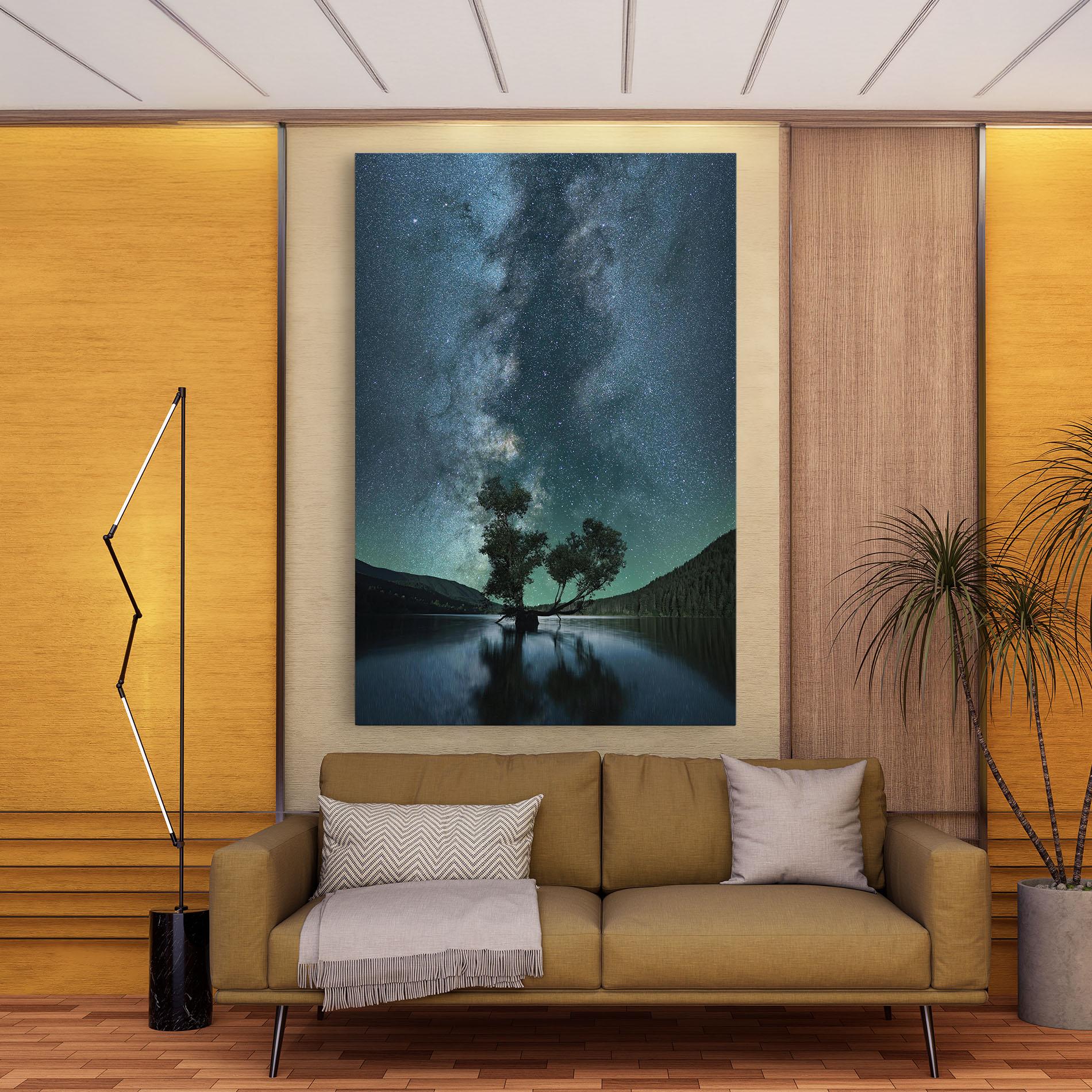 Leinwandbild Lake Stars mockup 9