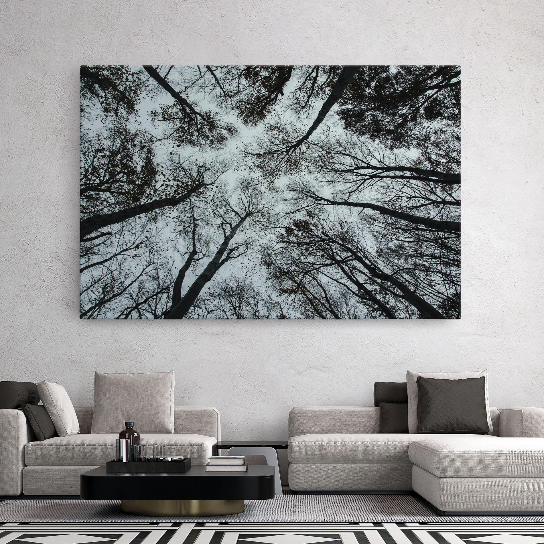 Leinwandbild Trees Touching mockup 2