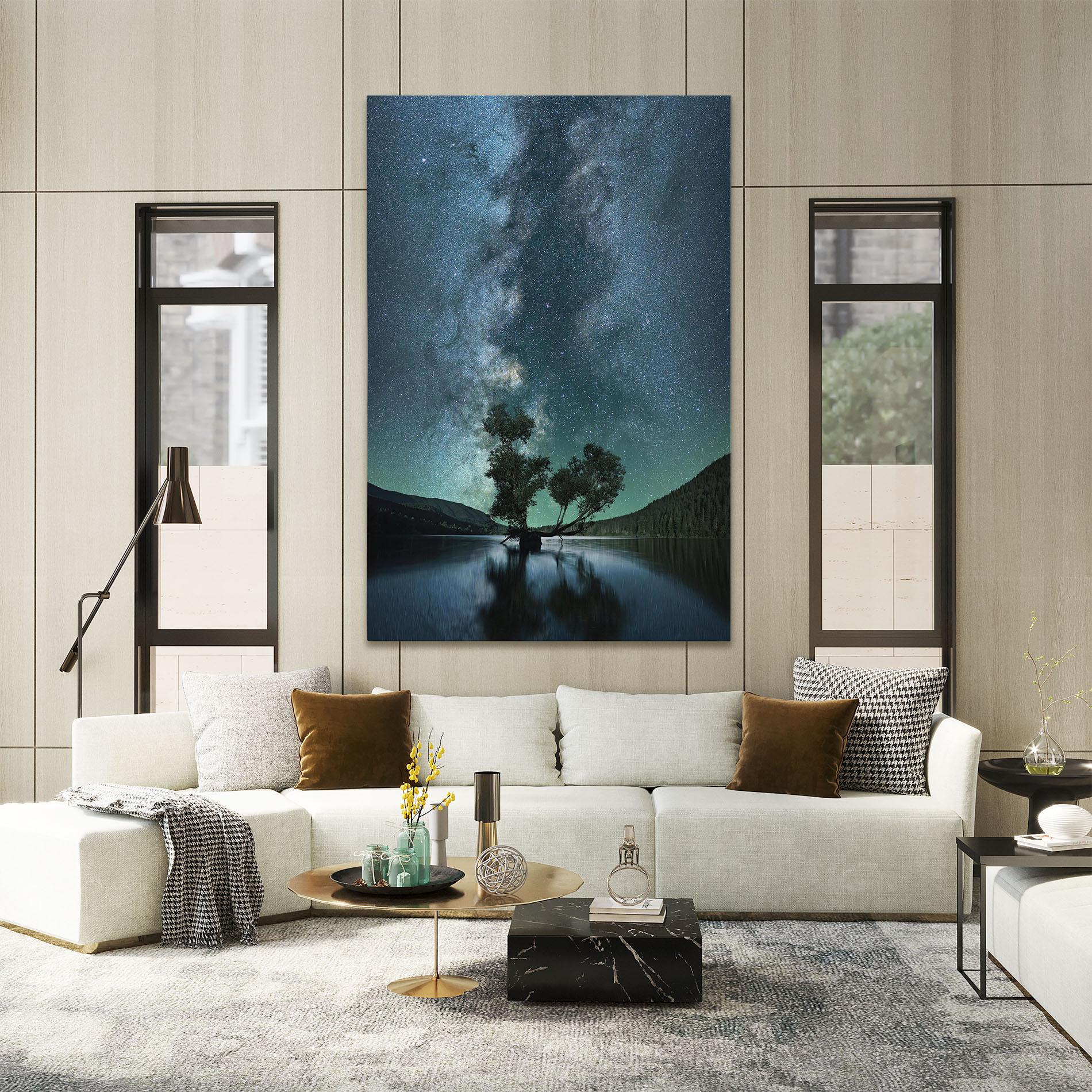 Leinwandbild Lake Stars mockup 2