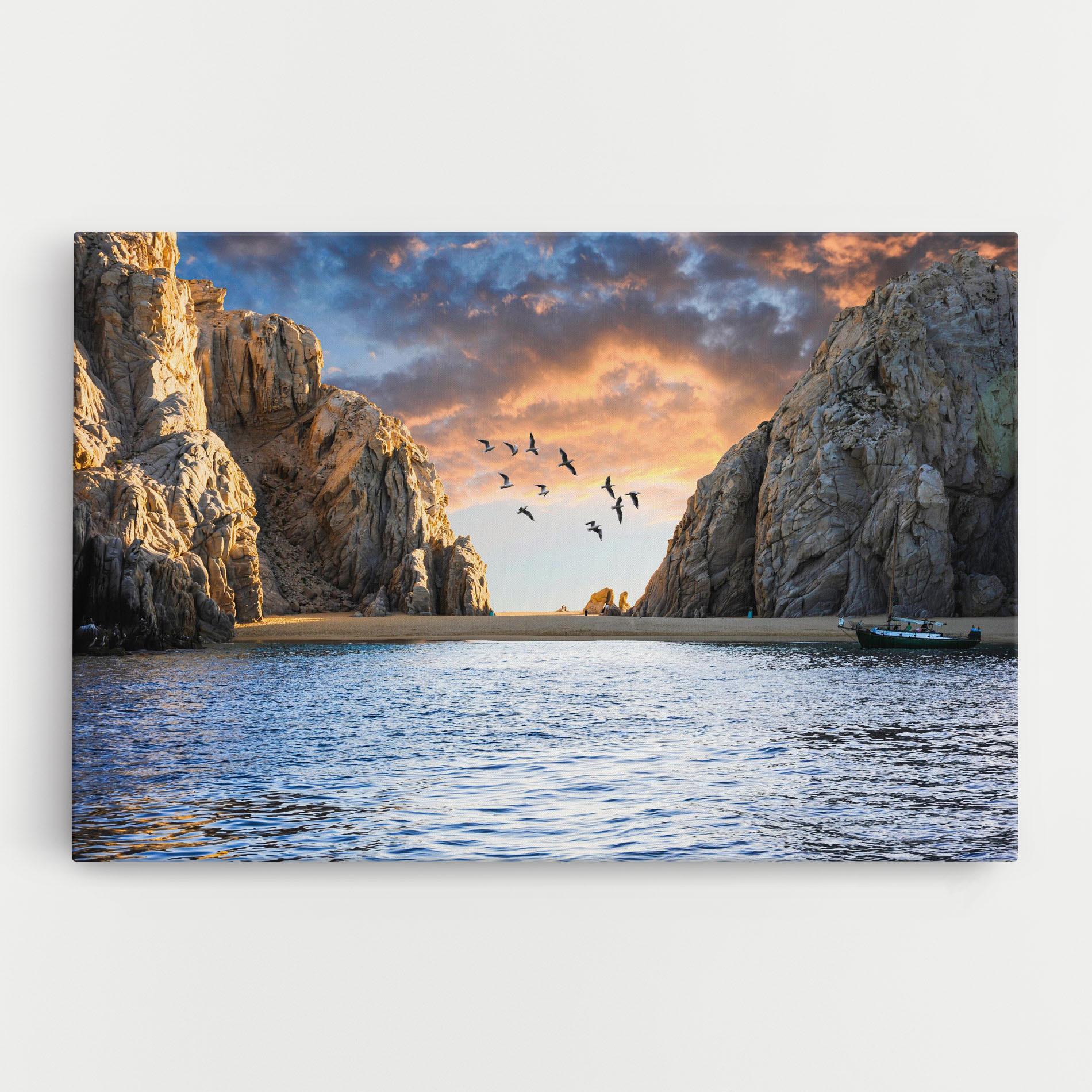 Leinwandbild Lover S Beach mockup 0