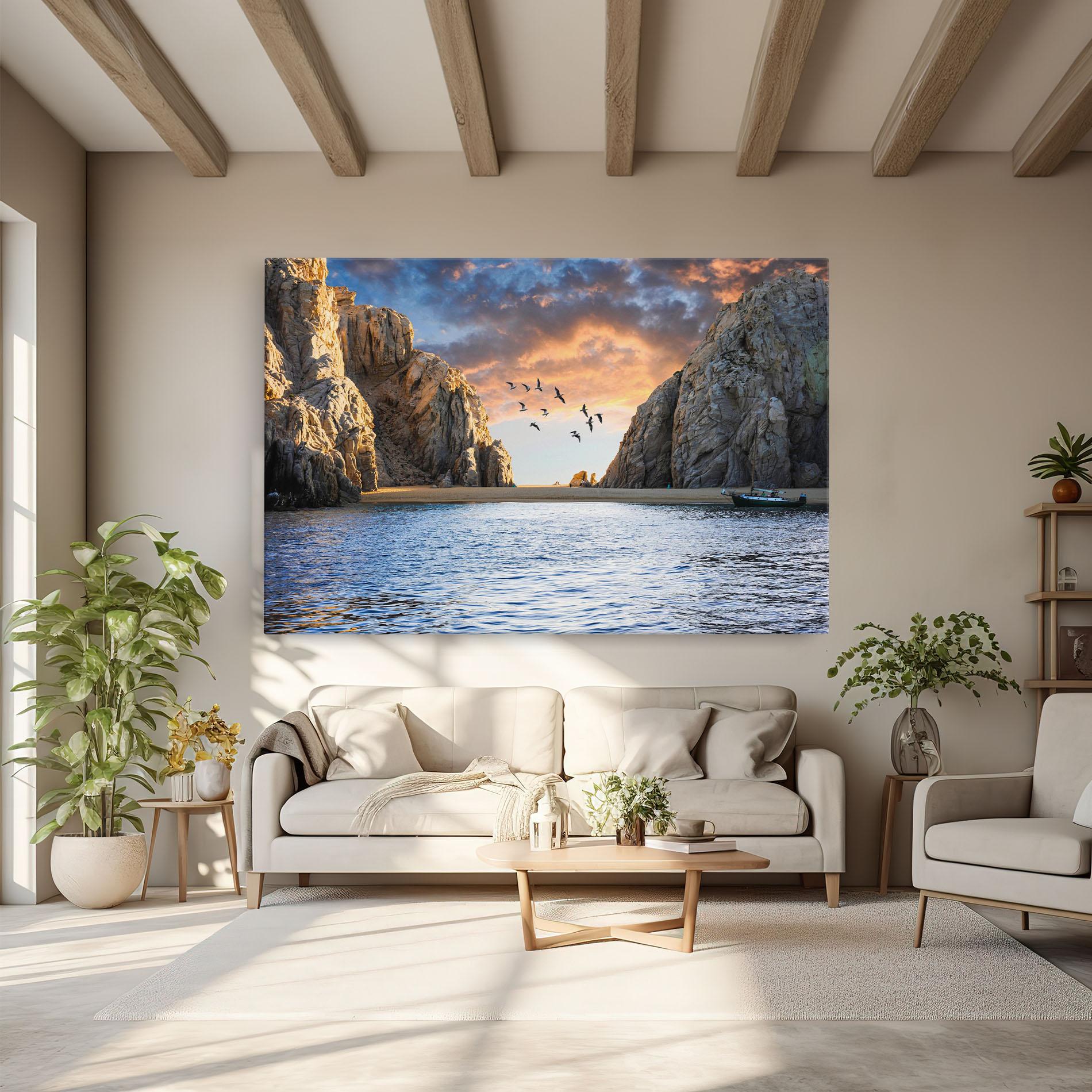 Leinwandbild Lover S Beach mockup 6