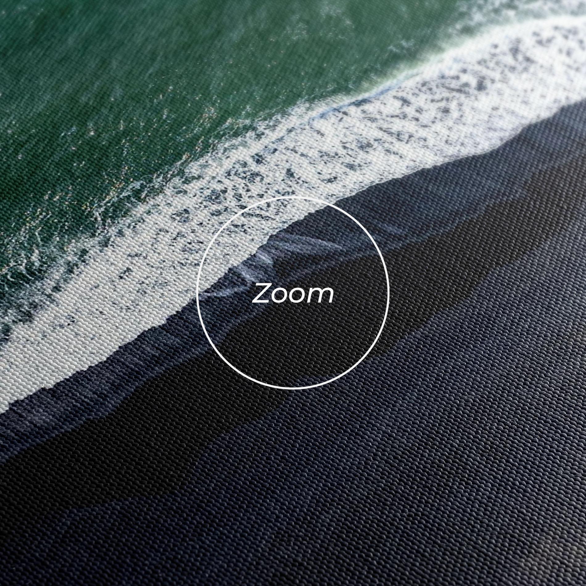 Leinwandbild Green Blue Beach mockup 3