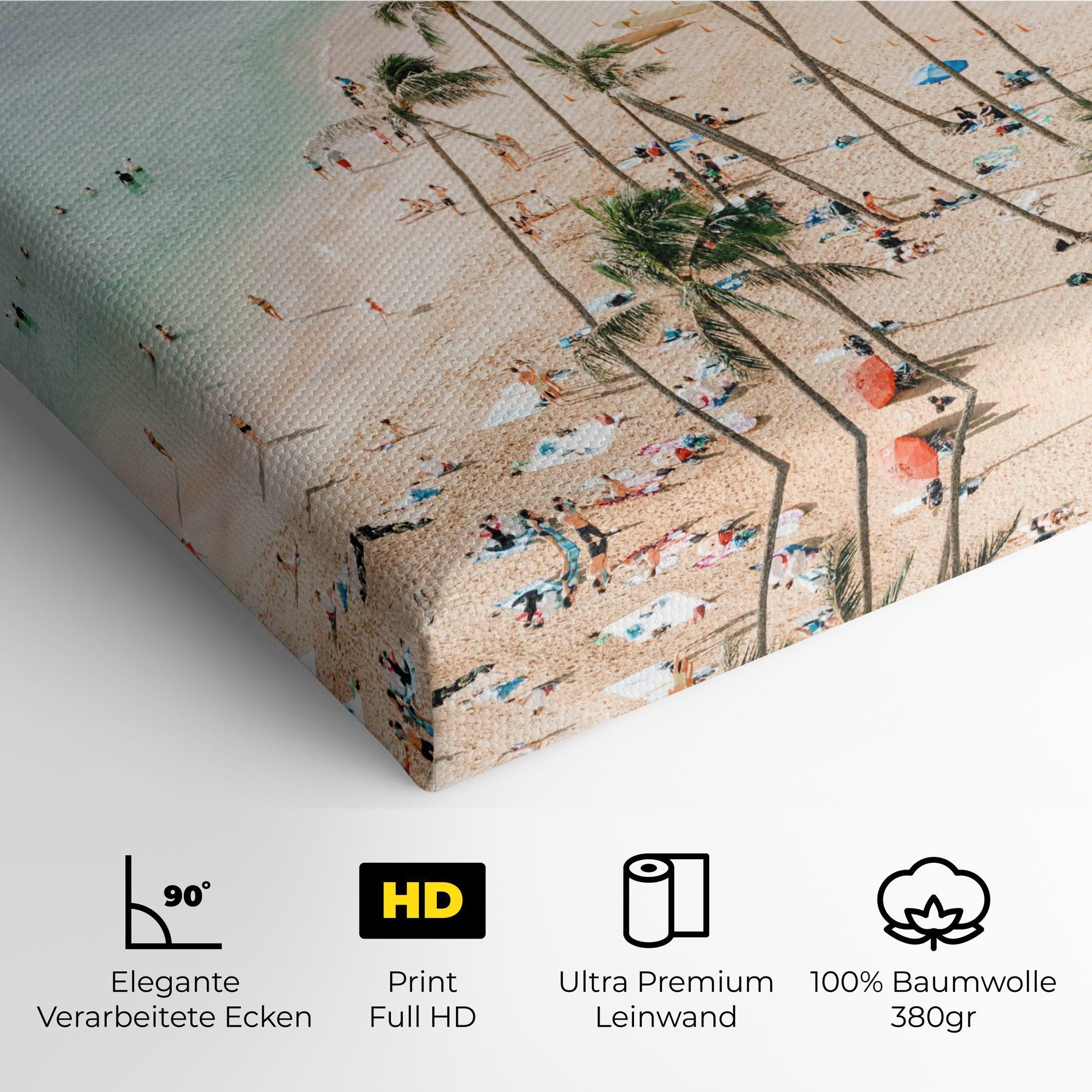 Leinwandbild Beach Day mockup 4