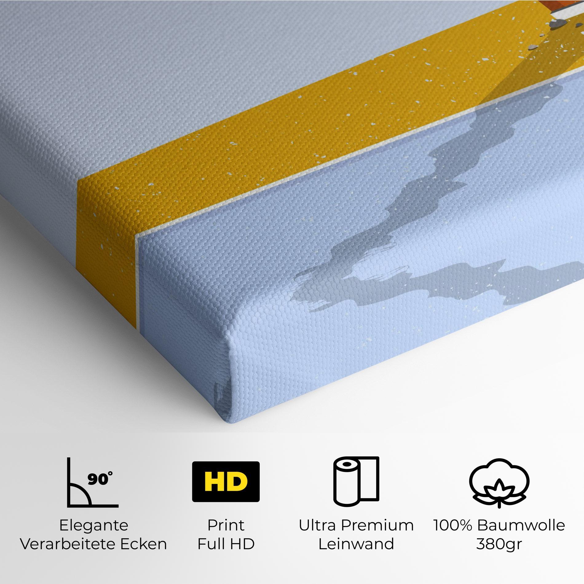 Leinwandbild Beach Tower mockup 4