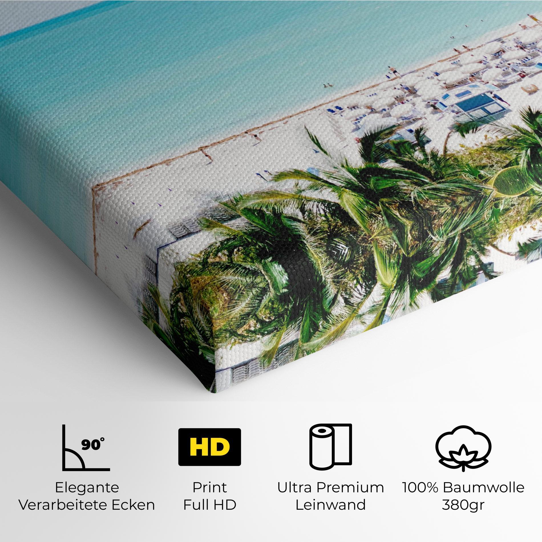 Leinwandbild Blue Clear Water mockup 4